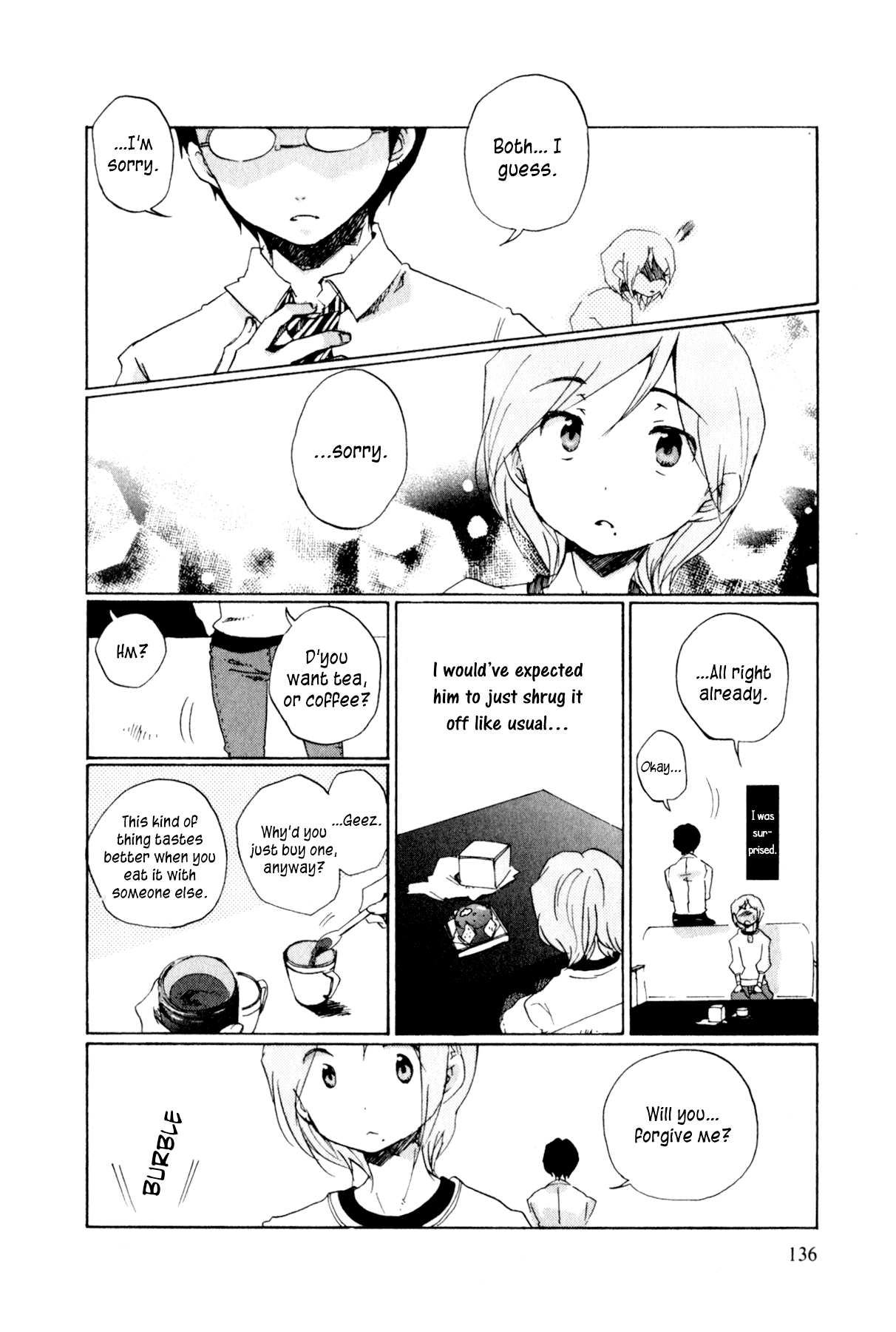 Itou-san Chapter 6 page 4 - Chapter 6: Chocolate Cake