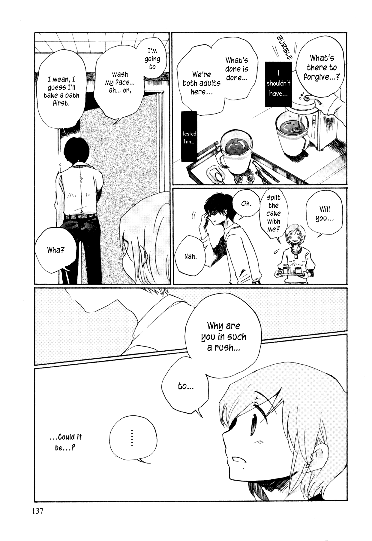Itou-san Chapter 6 page 5 - Chapter 6: Chocolate Cake