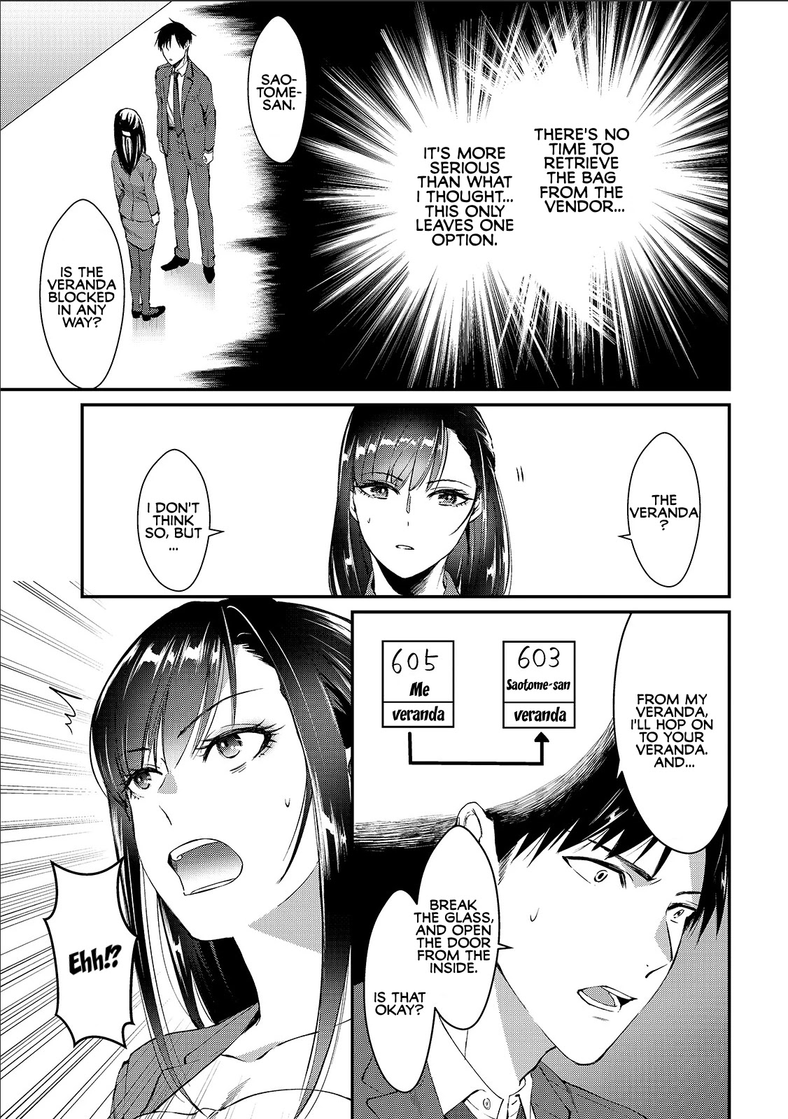 It's Fun Having a 300,000 Yen a Month Job Welcoming Home an Onee-san Who Doesn't Find Meaning in a Job That Pays Her 500,000 Yen a Month Chapter 1 page 10 - Chapter 1: Saotome-san from the Next Door