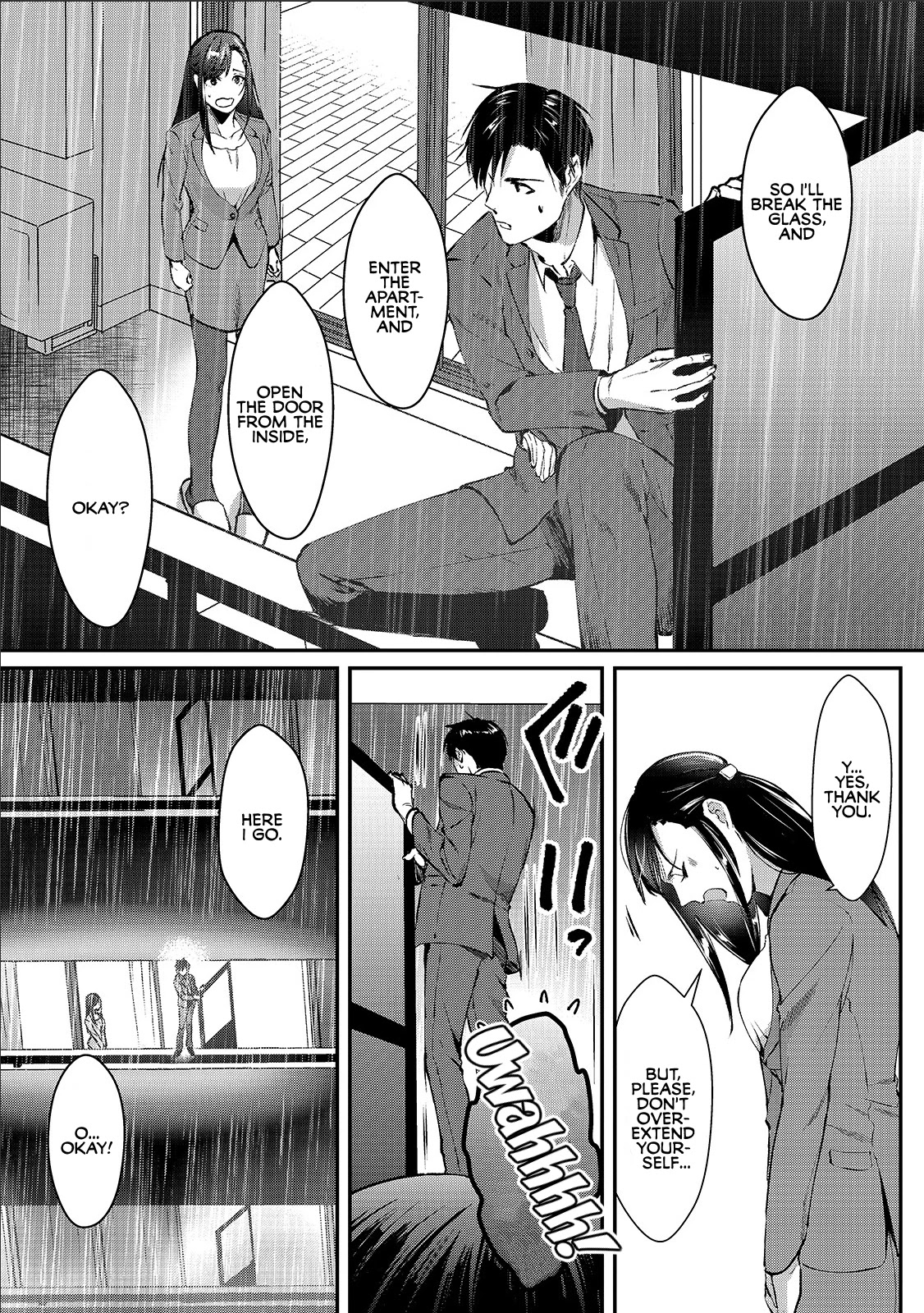 It's Fun Having a 300,000 Yen a Month Job Welcoming Home an Onee-san Who Doesn't Find Meaning in a Job That Pays Her 500,000 Yen a Month Chapter 1 page 12 - Chapter 1: Saotome-san from the Next Door