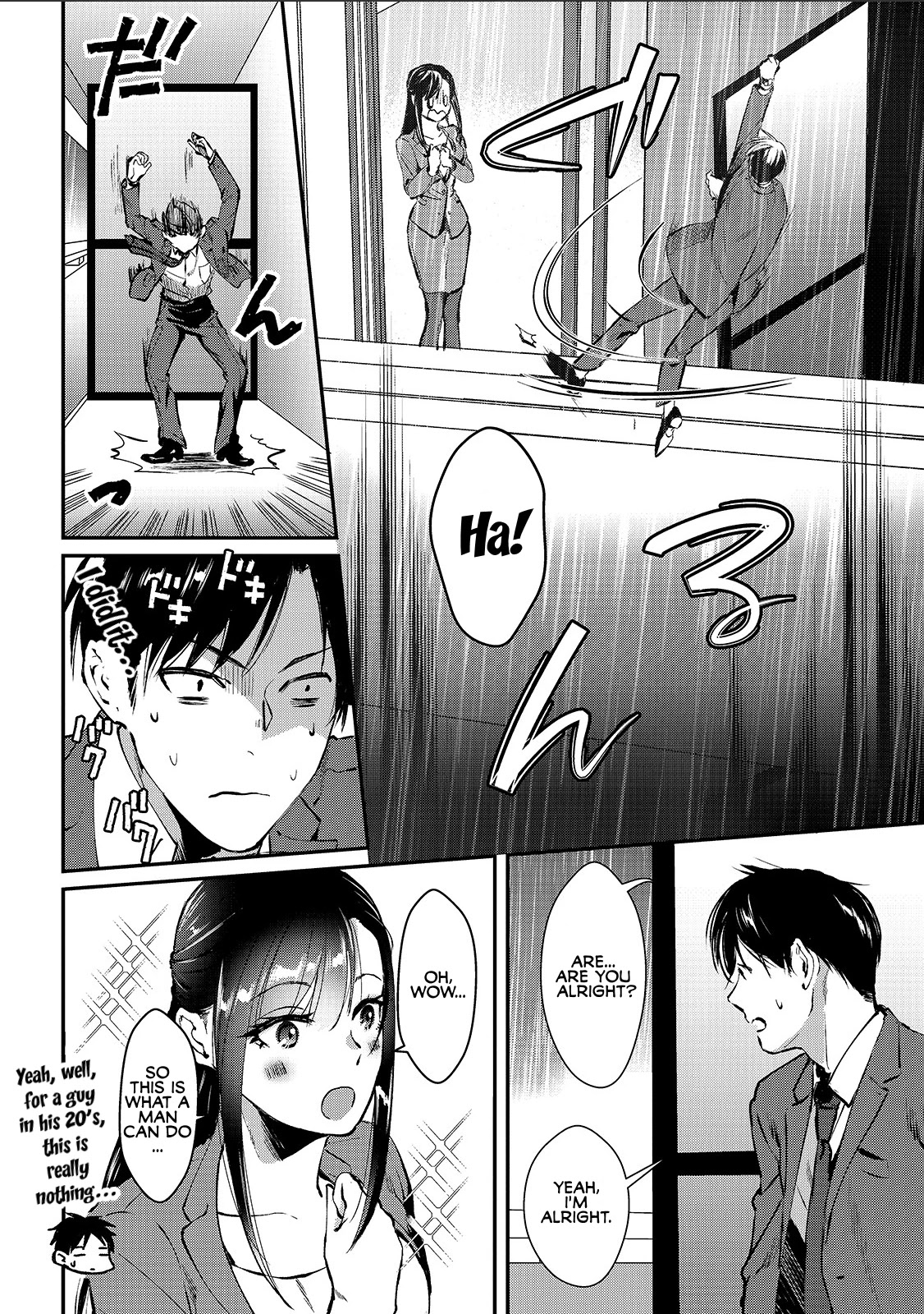 It's Fun Having a 300,000 Yen a Month Job Welcoming Home an Onee-san Who Doesn't Find Meaning in a Job That Pays Her 500,000 Yen a Month Chapter 1 page 13 - Chapter 1: Saotome-san from the Next Door