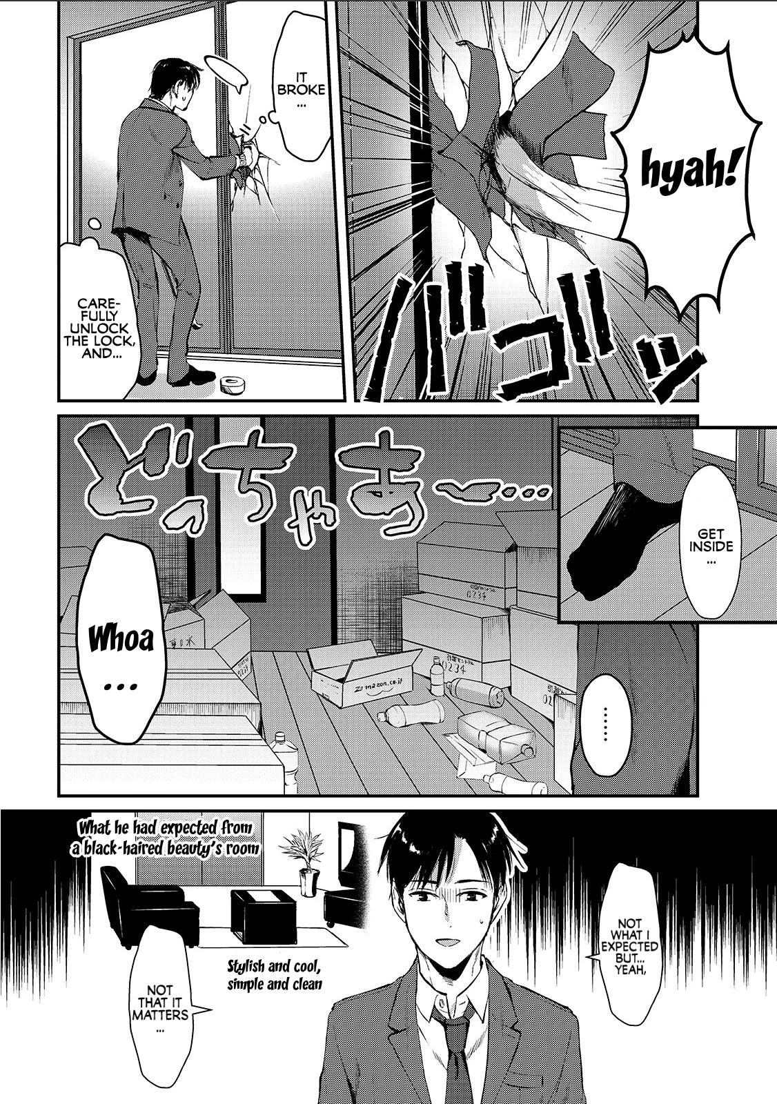 It's Fun Having a 300,000 Yen a Month Job Welcoming Home an Onee-san Who Doesn't Find Meaning in a Job That Pays Her 500,000 Yen a Month Chapter 1 page 15 - Chapter 1: Saotome-san from the Next Door