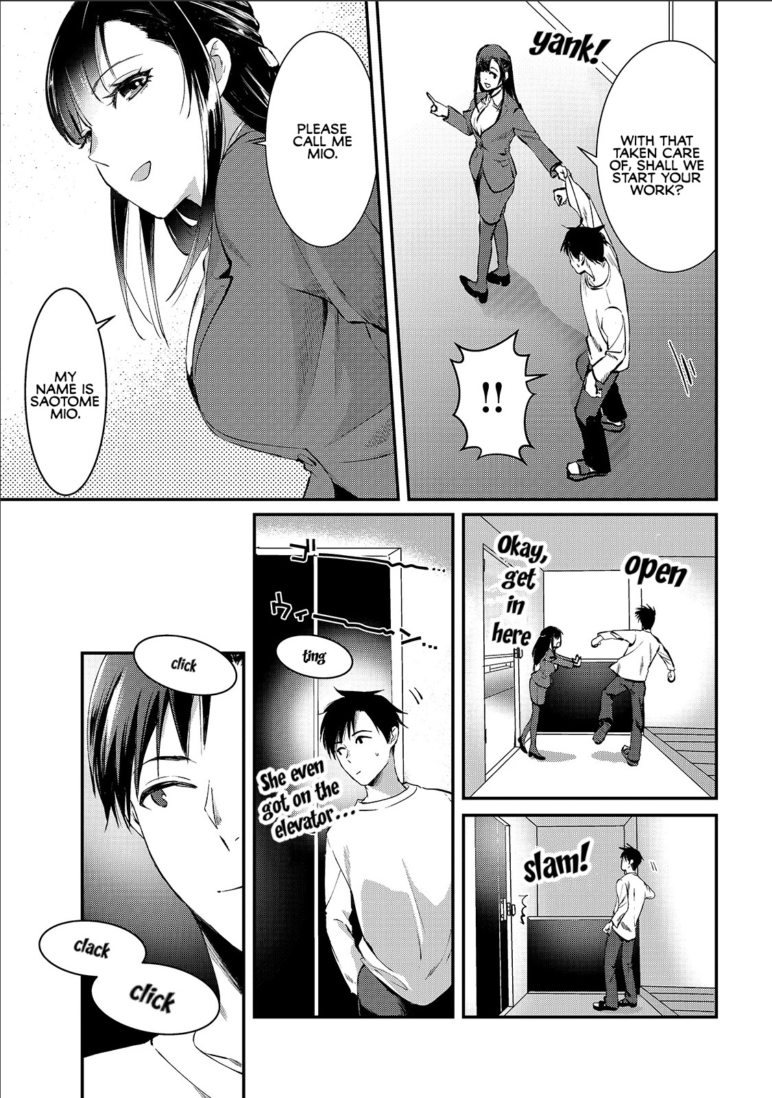 It's Fun Having a 300,000 Yen a Month Job Welcoming Home an Onee-san Who Doesn't Find Meaning in a Job That Pays Her 500,000 Yen a Month Chapter 1 page 28 - Chapter 1: Saotome-san from the Next Door