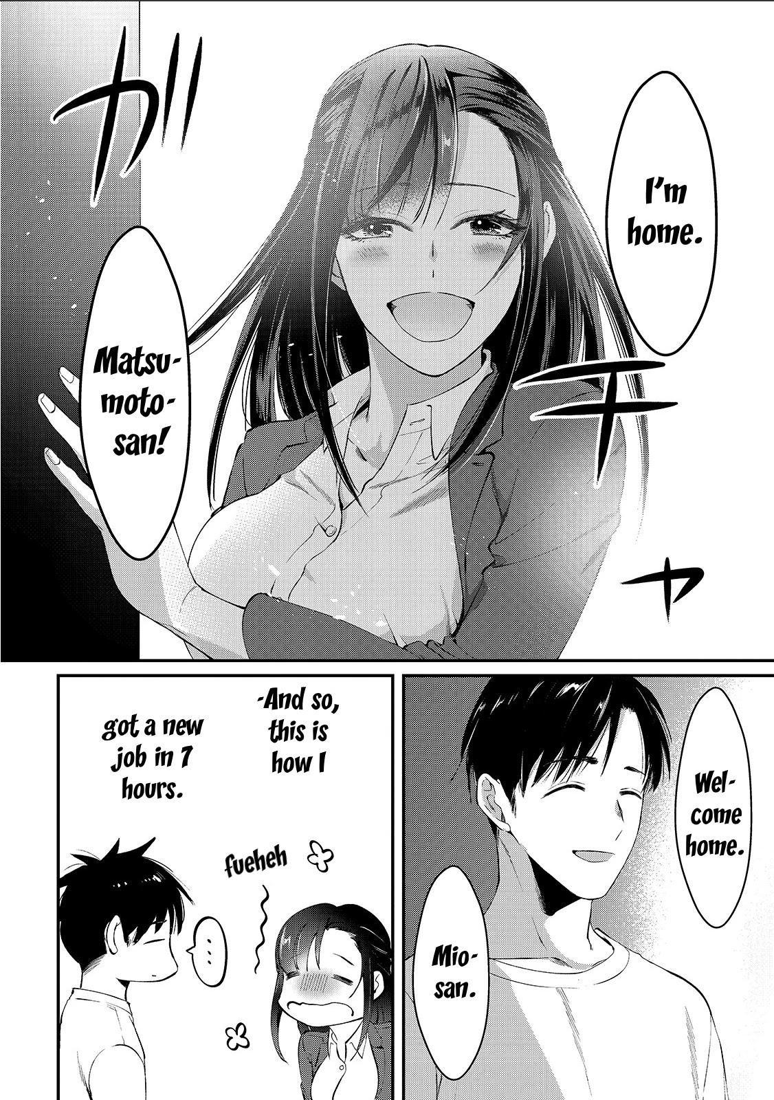 It's Fun Having a 300,000 Yen a Month Job Welcoming Home an Onee-san Who Doesn't Find Meaning in a Job That Pays Her 500,000 Yen a Month Chapter 1 page 29 - Chapter 1: Saotome-san from the Next Door