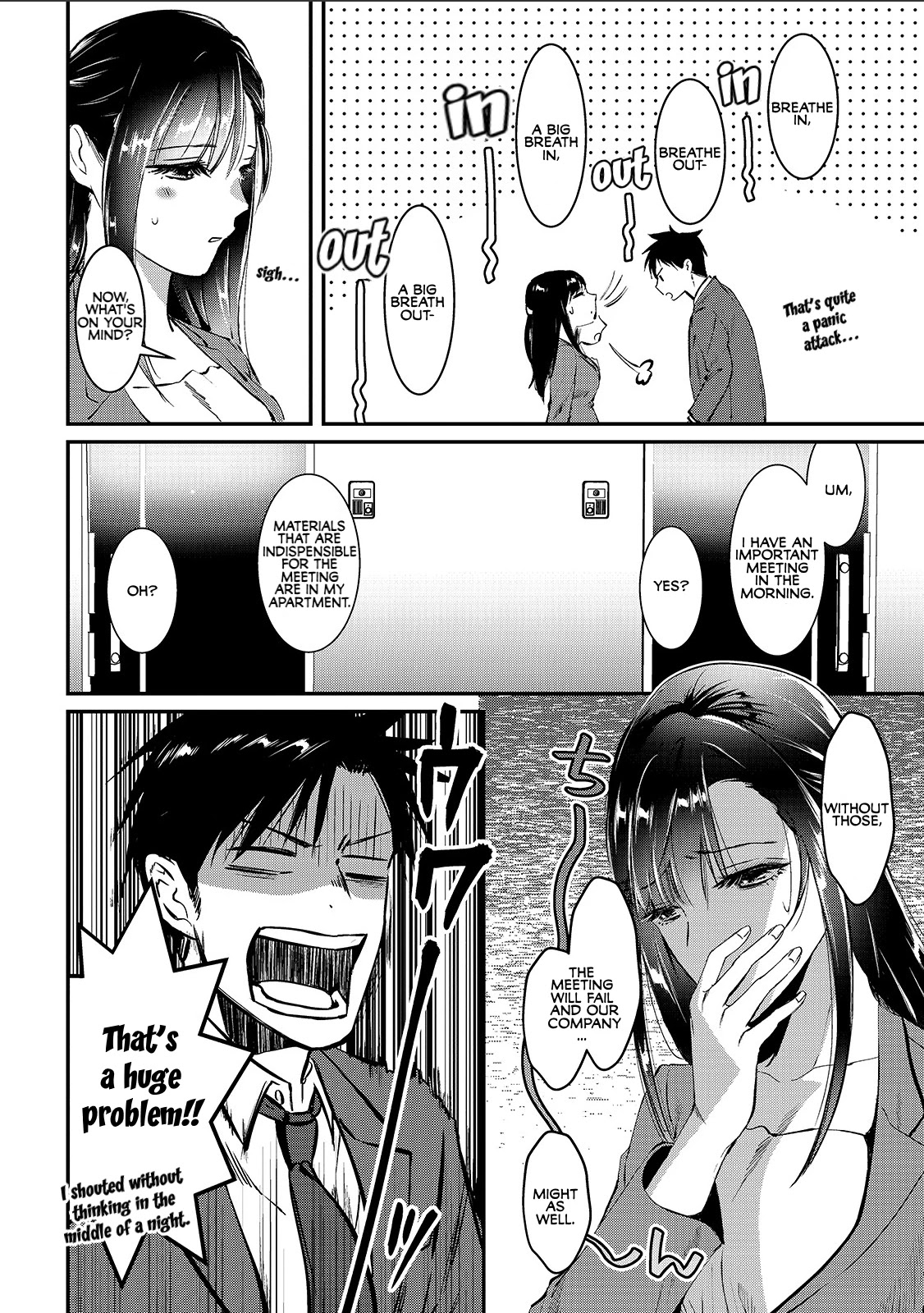 It's Fun Having a 300,000 Yen a Month Job Welcoming Home an Onee-san Who Doesn't Find Meaning in a Job That Pays Her 500,000 Yen a Month Chapter 1 page 9 - Chapter 1: Saotome-san from the Next Door