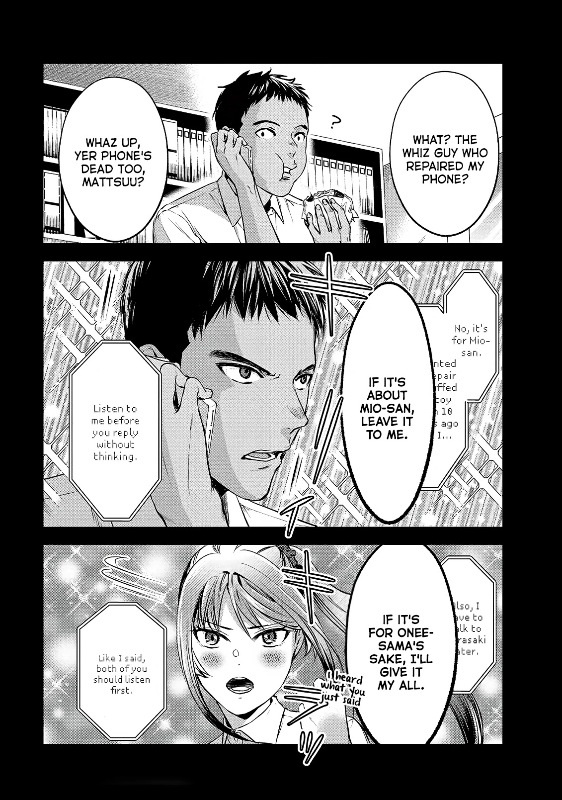It's Fun Having a 300,000 Yen a Month Job Welcoming Home an Onee-san Who Doesn't Find Meaning in a Job That Pays Her 500,000 Yen a Month Chapter 11 page 19 - Chapter 11: "Welcome home", Saotome-san.