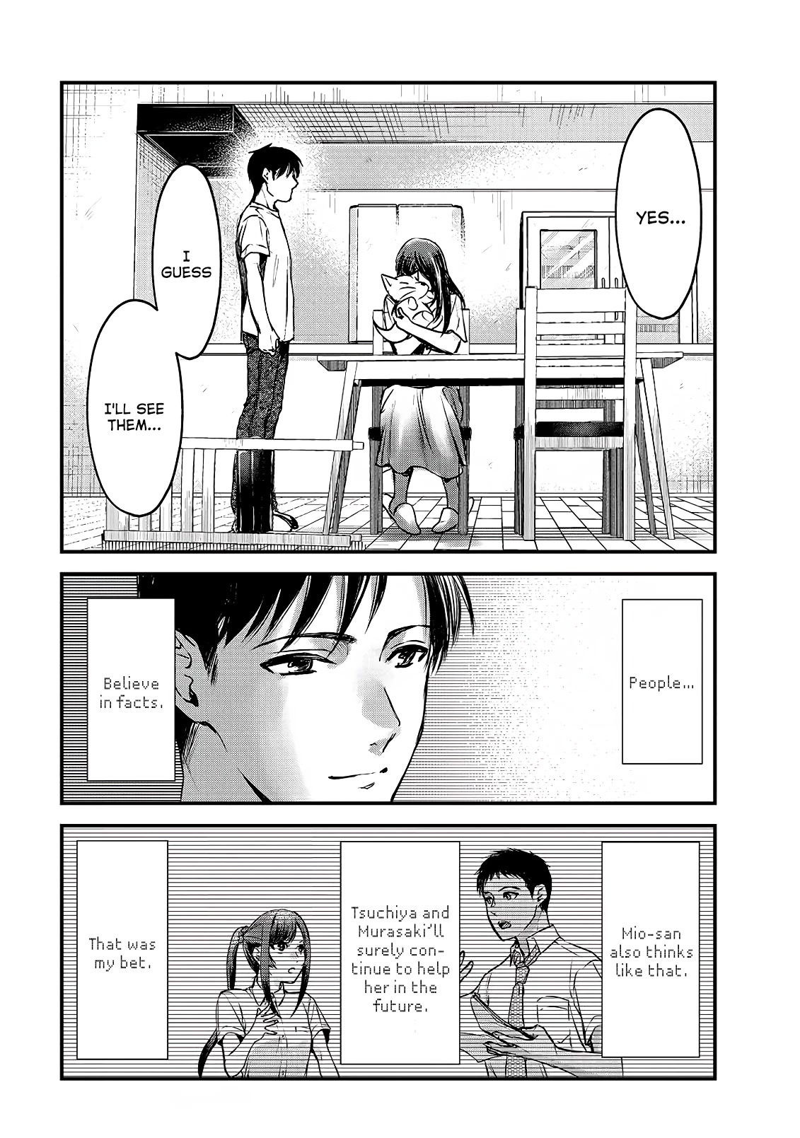 It's Fun Having a 300,000 Yen a Month Job Welcoming Home an Onee-san Who Doesn't Find Meaning in a Job That Pays Her 500,000 Yen a Month Chapter 12 page 25 - Chapter 12: Welcome Back, Mio-san.