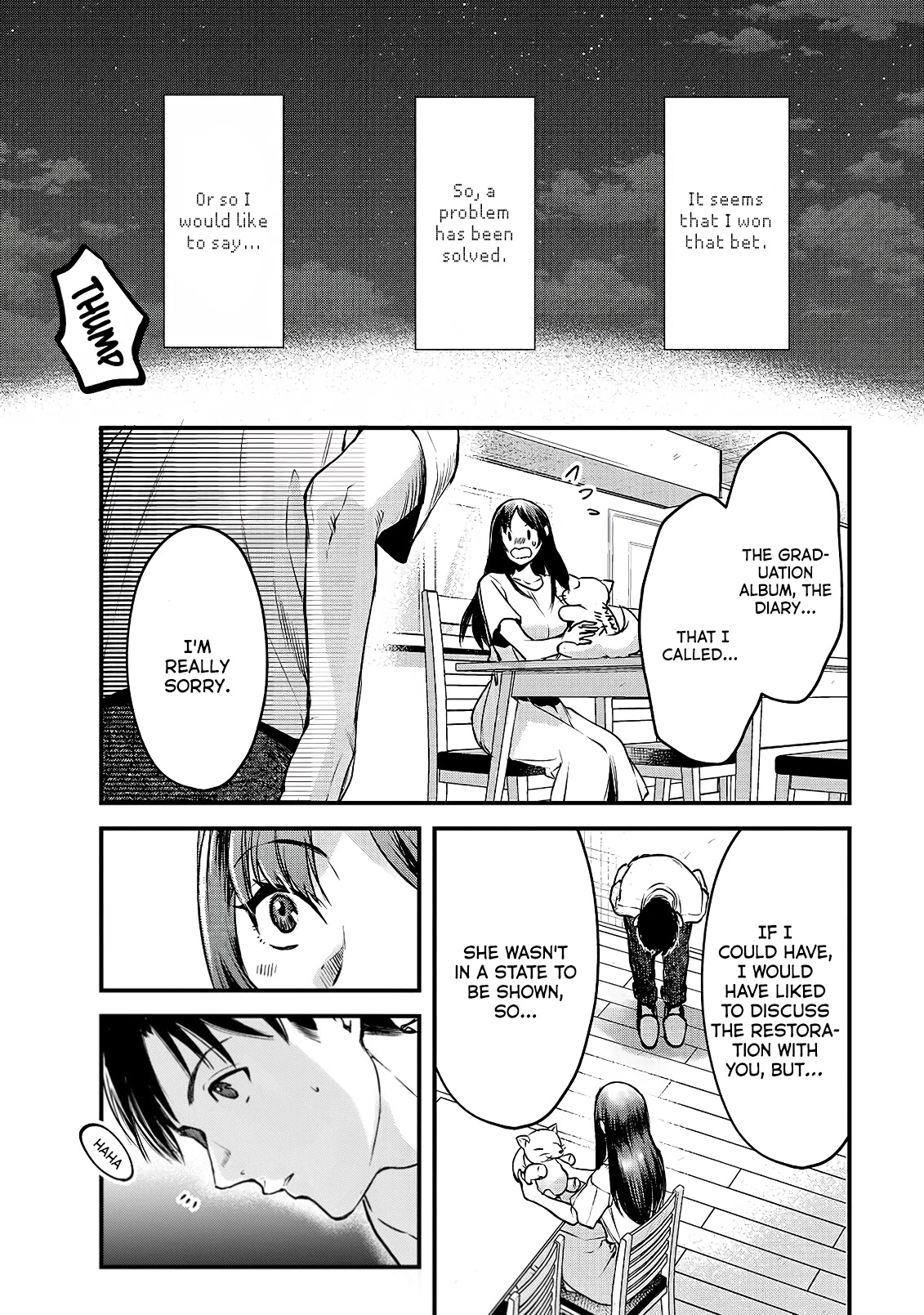 It's Fun Having a 300,000 Yen a Month Job Welcoming Home an Onee-san Who Doesn't Find Meaning in a Job That Pays Her 500,000 Yen a Month Chapter 12 page 26 - Chapter 12: Welcome Back, Mio-san.