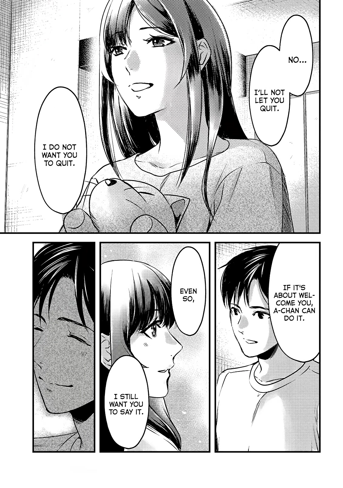 It's Fun Having a 300,000 Yen a Month Job Welcoming Home an Onee-san Who Doesn't Find Meaning in a Job That Pays Her 500,000 Yen a Month Chapter 12 page 28 - Chapter 12: Welcome Back, Mio-san.
