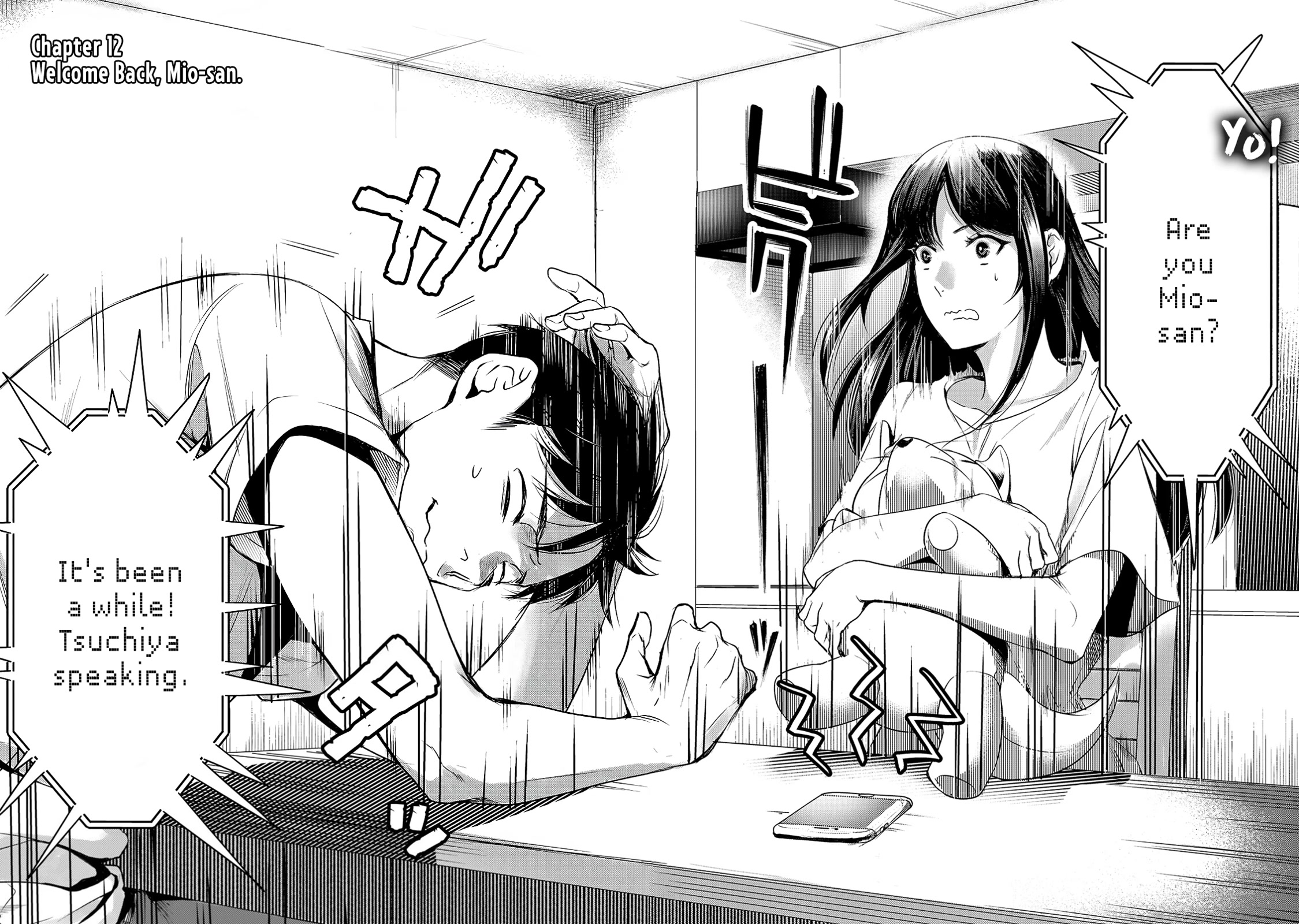 It's Fun Having a 300,000 Yen a Month Job Welcoming Home an Onee-san Who Doesn't Find Meaning in a Job That Pays Her 500,000 Yen a Month Chapter 12 page 3 - Chapter 12: Welcome Back, Mio-san.