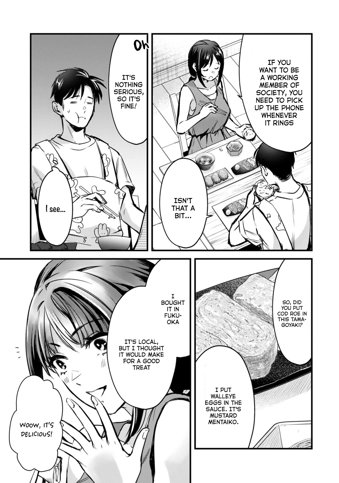 It's Fun Having a 300,000 Yen a Month Job Welcoming Home an Onee-san Who Doesn't Find Meaning in a Job That Pays Her 500,000 Yen a Month Chapter 15 page 10 - Chapter 15: Saotome-san doesn't rest.