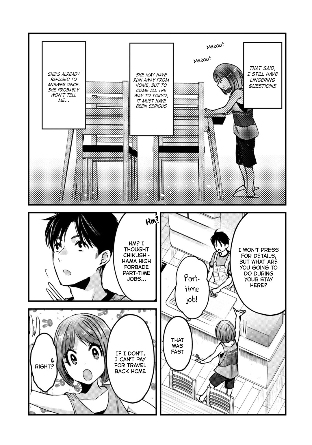 It's Fun Having a 300,000 Yen a Month Job Welcoming Home an Onee-san Who Doesn't Find Meaning in a Job That Pays Her 500,000 Yen a Month Chapter 17 page 18 - Chapter 17: Saotome-san is difficult to introduce.