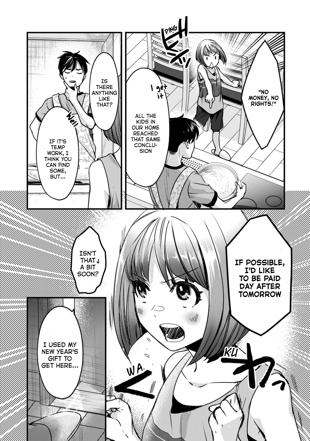 It's Fun Having a 300,000 Yen a Month Job Welcoming Home an Onee-san Who Doesn't Find Meaning in a Job That Pays Her 500,000 Yen a Month Chapter 17 page 19 - Chapter 17: Saotome-san is difficult to introduce.