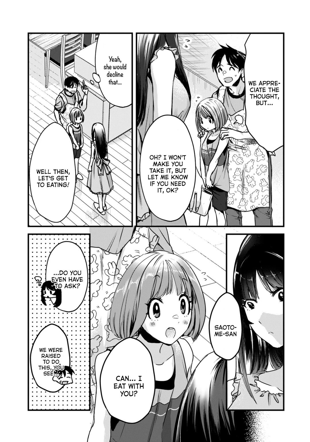 It's Fun Having a 300,000 Yen a Month Job Welcoming Home an Onee-san Who Doesn't Find Meaning in a Job That Pays Her 500,000 Yen a Month Chapter 17 page 22 - Chapter 17: Saotome-san is difficult to introduce.