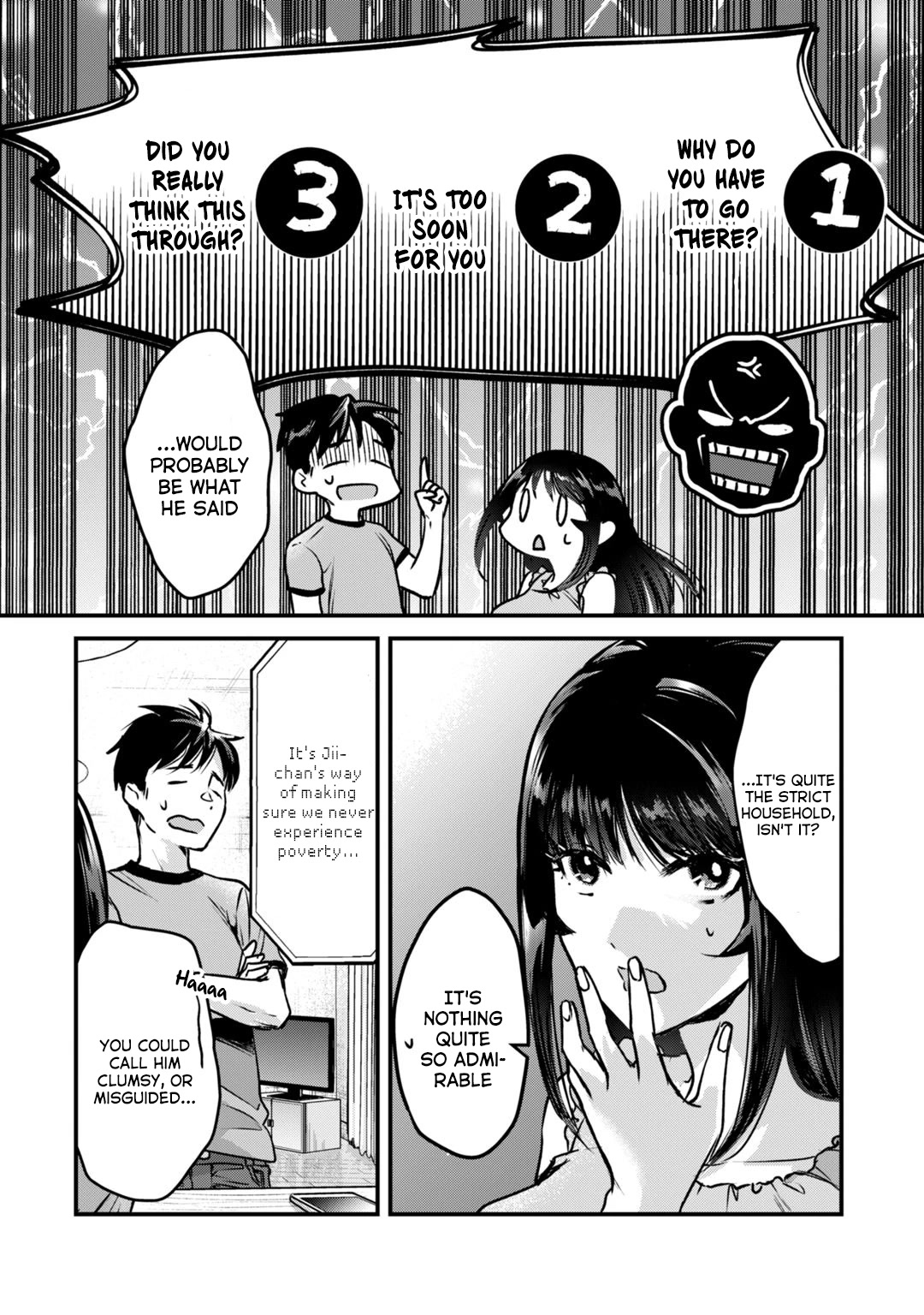 It's Fun Having a 300,000 Yen a Month Job Welcoming Home an Onee-san Who Doesn't Find Meaning in a Job That Pays Her 500,000 Yen a Month Chapter 18 page 13 - Chapter 18: Saotome-san doesn't understand.