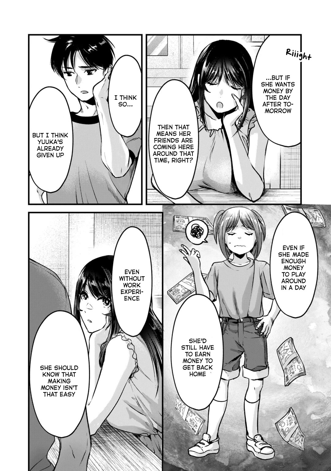 It's Fun Having a 300,000 Yen a Month Job Welcoming Home an Onee-san Who Doesn't Find Meaning in a Job That Pays Her 500,000 Yen a Month Chapter 18 page 15 - Chapter 18: Saotome-san doesn't understand.