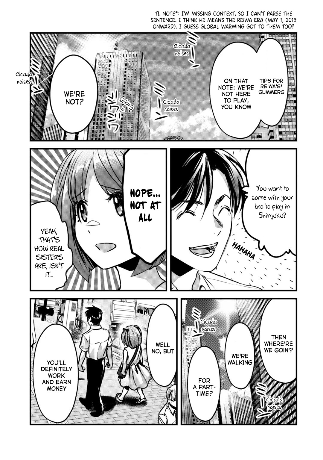 It's Fun Having a 300,000 Yen a Month Job Welcoming Home an Onee-san Who Doesn't Find Meaning in a Job That Pays Her 500,000 Yen a Month Chapter 18 page 18 - Chapter 18: Saotome-san doesn't understand.