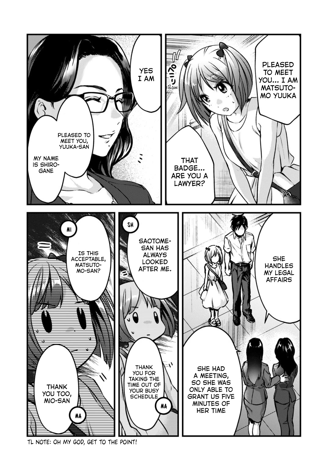 It's Fun Having a 300,000 Yen a Month Job Welcoming Home an Onee-san Who Doesn't Find Meaning in a Job That Pays Her 500,000 Yen a Month Chapter 18 page 21 - Chapter 18: Saotome-san doesn't understand.