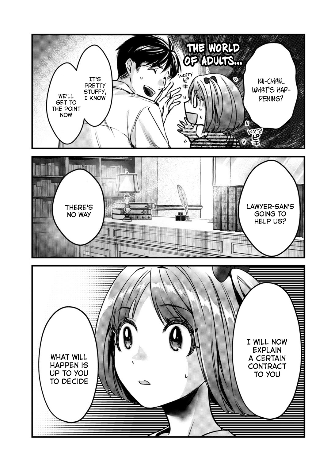 It's Fun Having a 300,000 Yen a Month Job Welcoming Home an Onee-san Who Doesn't Find Meaning in a Job That Pays Her 500,000 Yen a Month Chapter 18 page 22 - Chapter 18: Saotome-san doesn't understand.