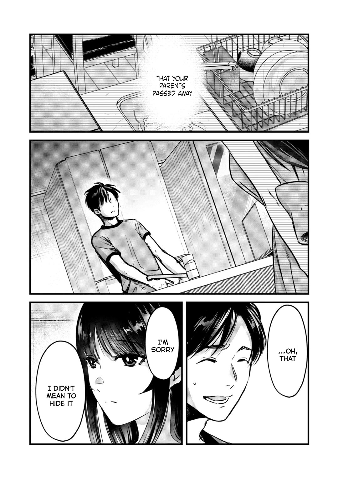It's Fun Having a 300,000 Yen a Month Job Welcoming Home an Onee-san Who Doesn't Find Meaning in a Job That Pays Her 500,000 Yen a Month Chapter 18 page 3 - Chapter 18: Saotome-san doesn't understand.