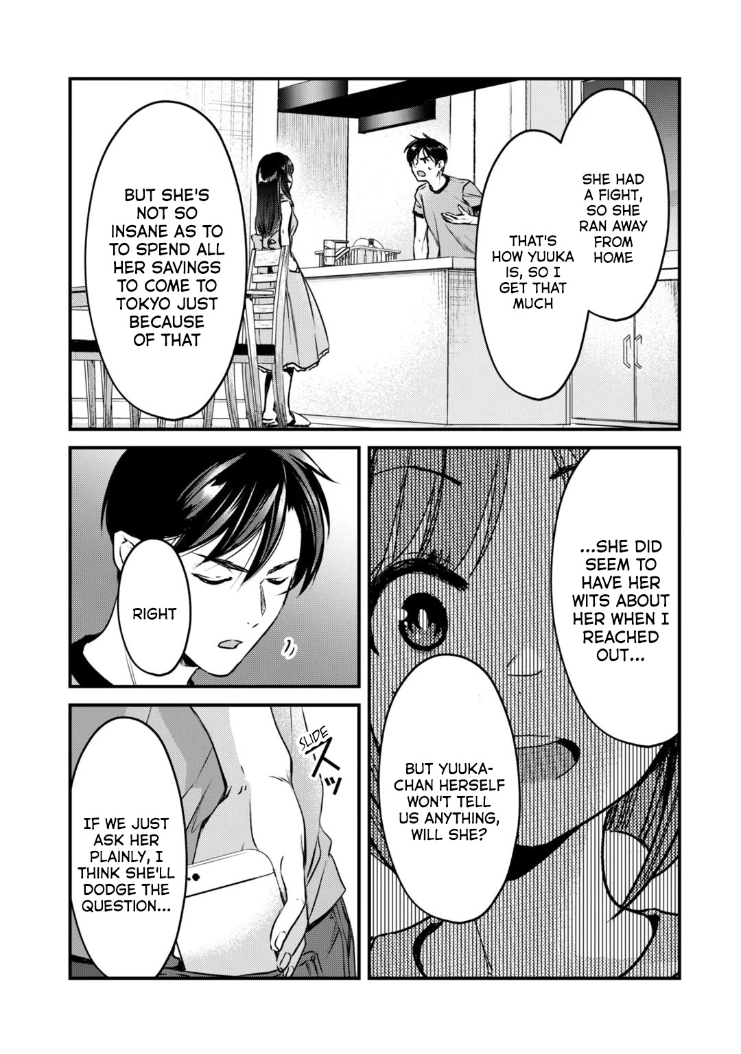 It's Fun Having a 300,000 Yen a Month Job Welcoming Home an Onee-san Who Doesn't Find Meaning in a Job That Pays Her 500,000 Yen a Month Chapter 18 page 8 - Chapter 18: Saotome-san doesn't understand.