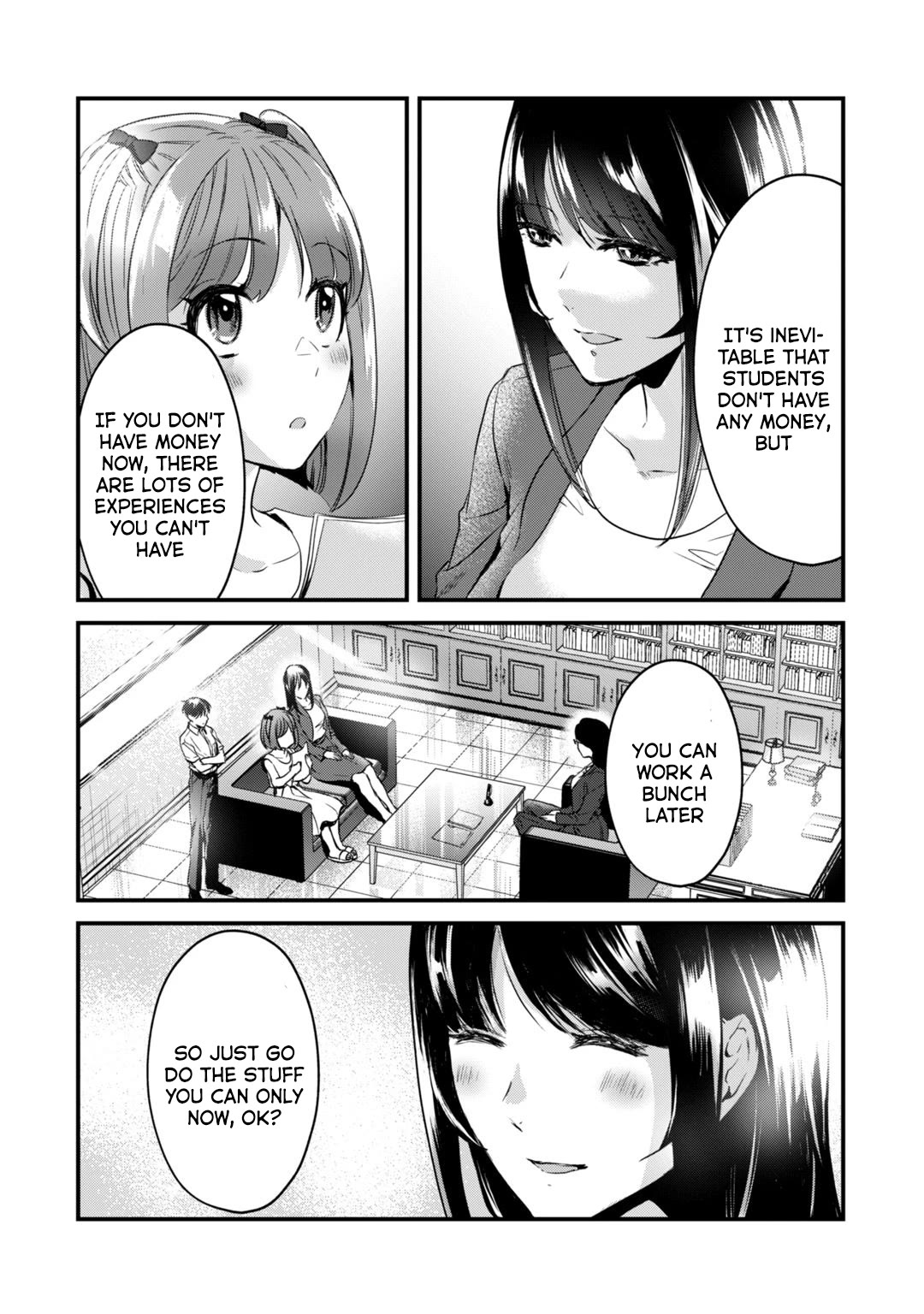 It's Fun Having a 300,000 Yen a Month Job Welcoming Home an Onee-san Who Doesn't Find Meaning in a Job That Pays Her 500,000 Yen a Month Chapter 19 page 7 - Chapter 19: 『Saotome-san wants to guide』