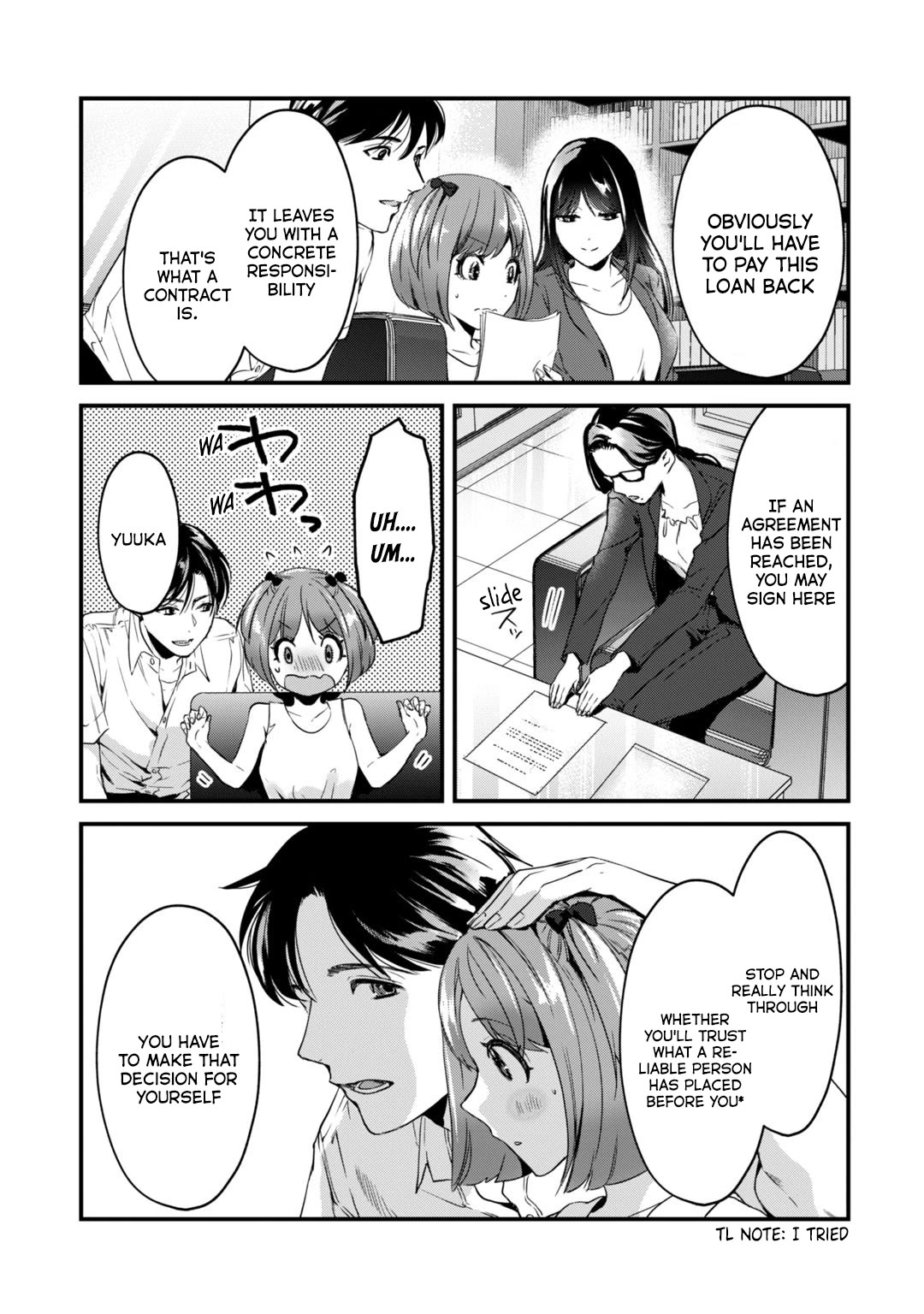 It's Fun Having a 300,000 Yen a Month Job Welcoming Home an Onee-san Who Doesn't Find Meaning in a Job That Pays Her 500,000 Yen a Month Chapter 19 page 8 - Chapter 19: 『Saotome-san wants to guide』