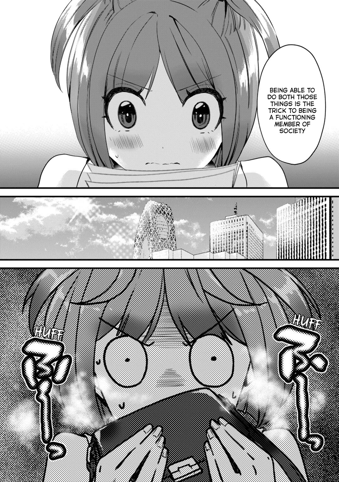 It's Fun Having a 300,000 Yen a Month Job Welcoming Home an Onee-san Who Doesn't Find Meaning in a Job That Pays Her 500,000 Yen a Month Chapter 19 page 9 - Chapter 19: 『Saotome-san wants to guide』