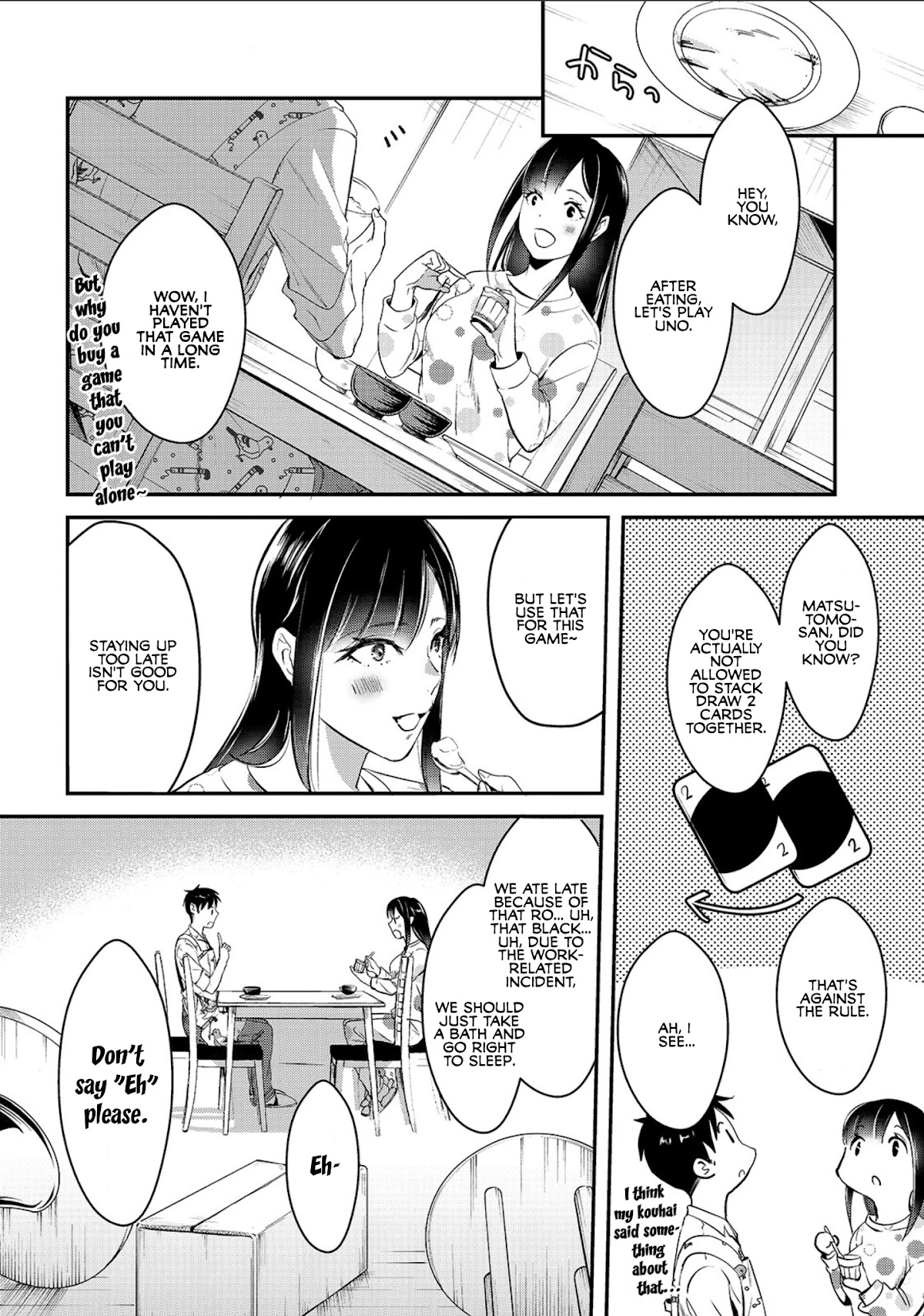 It's Fun Having a 300,000 Yen a Month Job Welcoming Home an Onee-san Who Doesn't Find Meaning in a Job That Pays Her 500,000 Yen a Month Chapter 2 page 20 - Chapter 2: Saotome-san Can't be Held Back