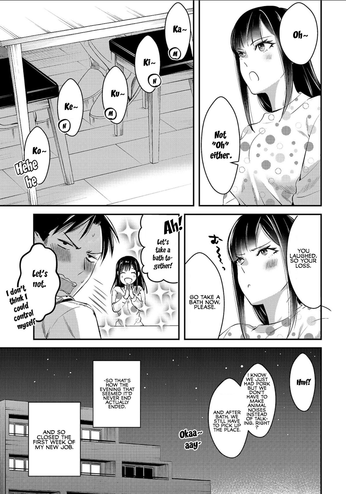 It's Fun Having a 300,000 Yen a Month Job Welcoming Home an Onee-san Who Doesn't Find Meaning in a Job That Pays Her 500,000 Yen a Month Chapter 2 page 21 - Chapter 2: Saotome-san Can't be Held Back