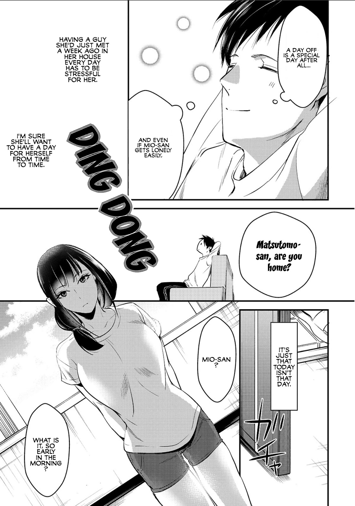 It's Fun Having a 300,000 Yen a Month Job Welcoming Home an Onee-san Who Doesn't Find Meaning in a Job That Pays Her 500,000 Yen a Month Chapter 2 page 23 - Chapter 2: Saotome-san Can't be Held Back