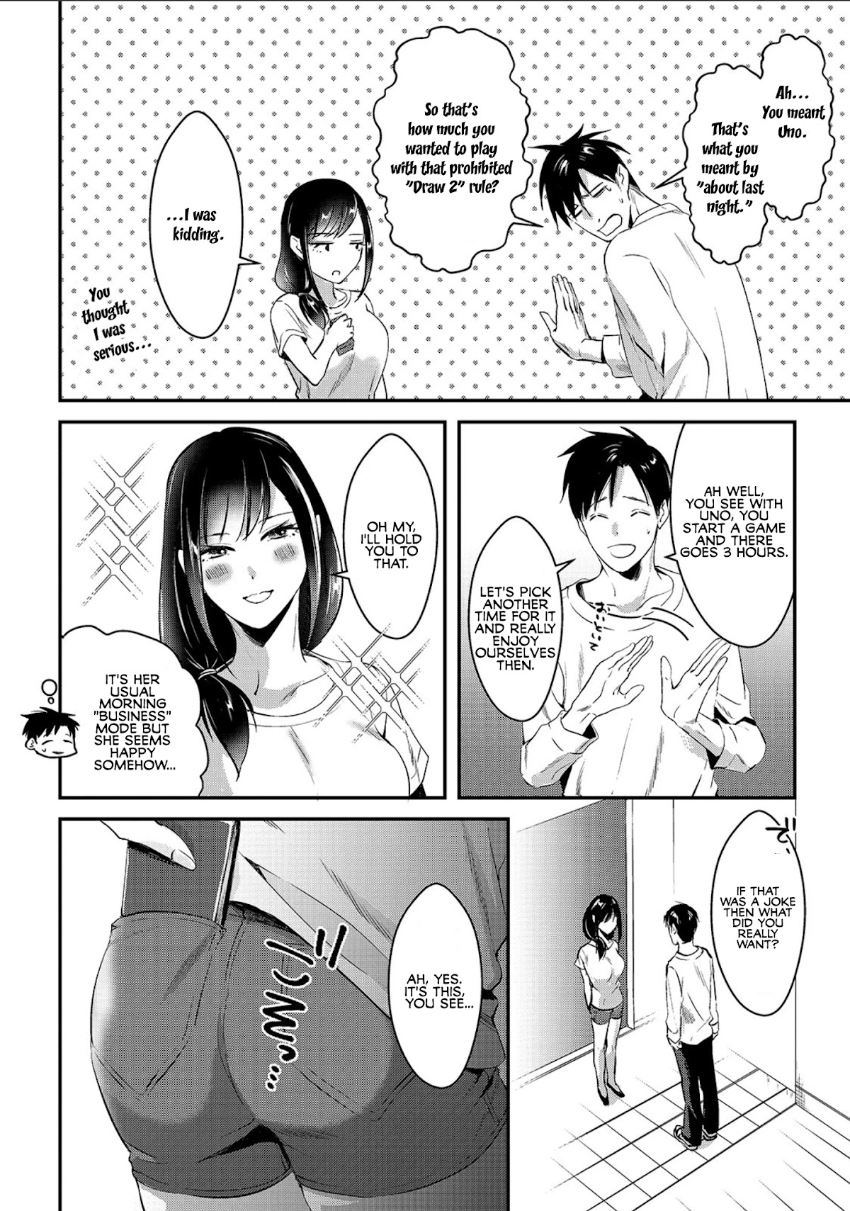 It's Fun Having a 300,000 Yen a Month Job Welcoming Home an Onee-san Who Doesn't Find Meaning in a Job That Pays Her 500,000 Yen a Month Chapter 2 page 26 - Chapter 2: Saotome-san Can't be Held Back