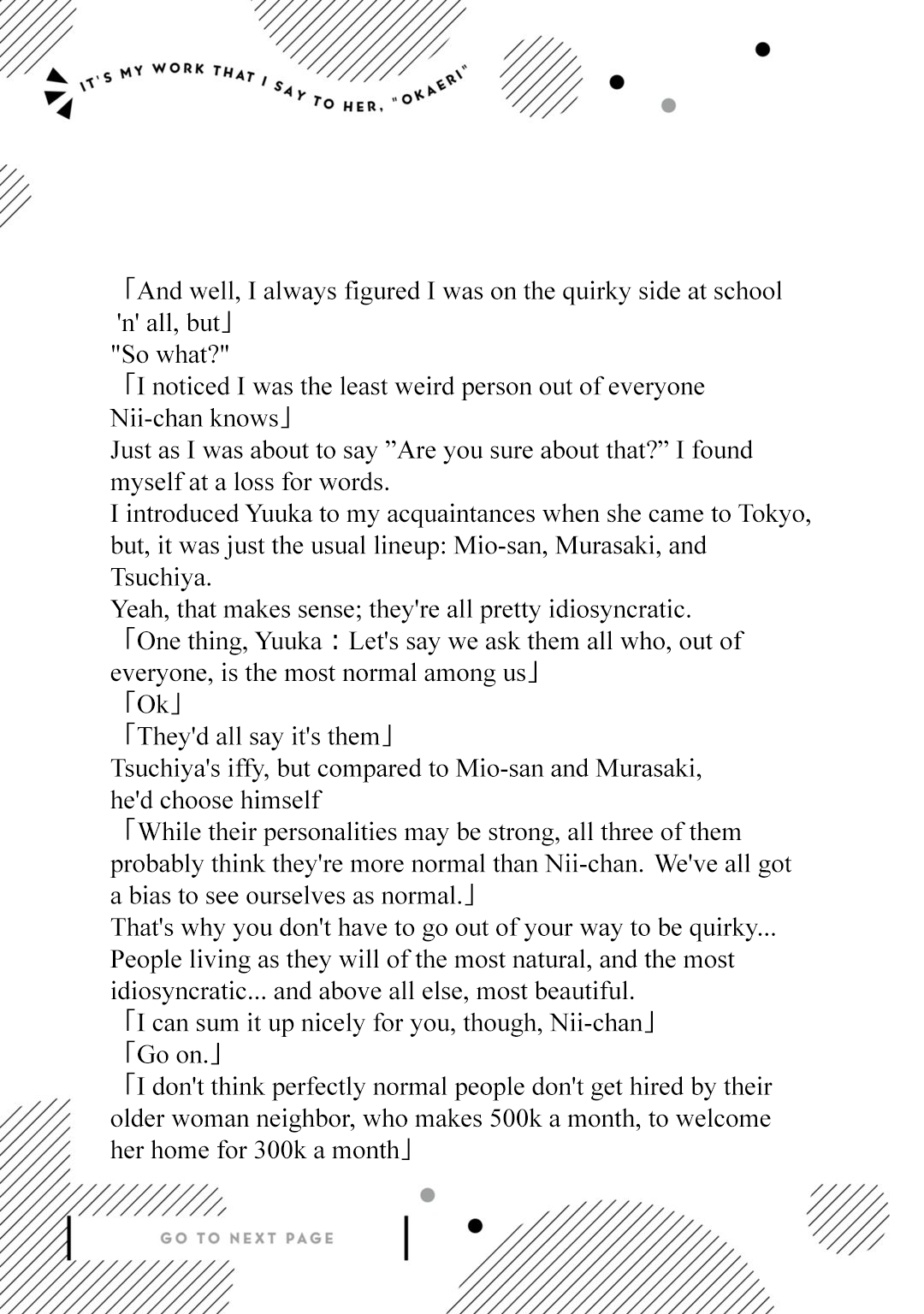 It's Fun Having a 300,000 Yen a Month Job Welcoming Home an Onee-san Who Doesn't Find Meaning in a Job That Pays Her 500,000 Yen a Month Chapter 20.6 page 2 - Chapter 20.6: Extra 2
