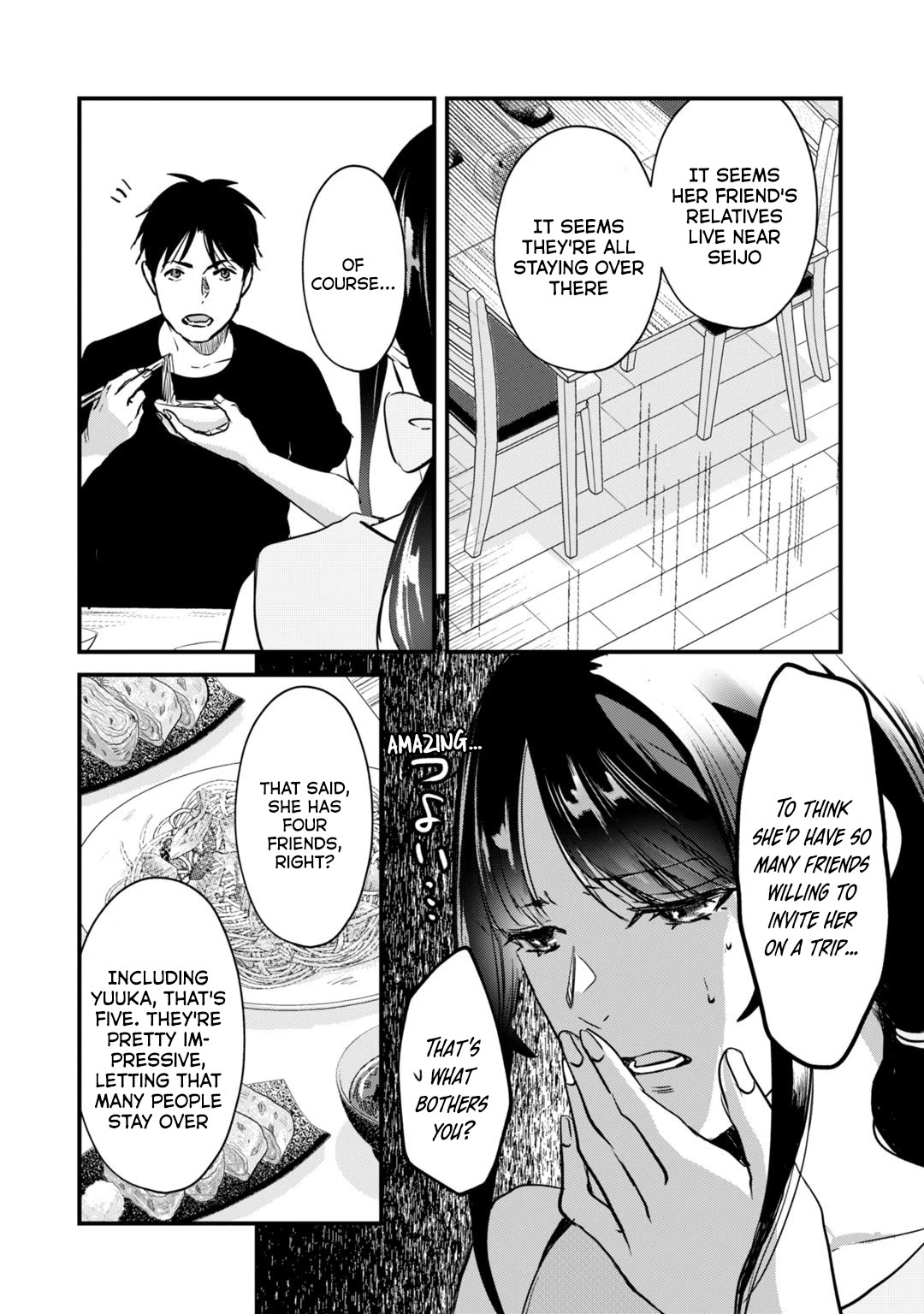 It's Fun Having a 300,000 Yen a Month Job Welcoming Home an Onee-san Who Doesn't Find Meaning in a Job That Pays Her 500,000 Yen a Month Chapter 20 page 19 - Chapter 20: Saotome-san won't go in