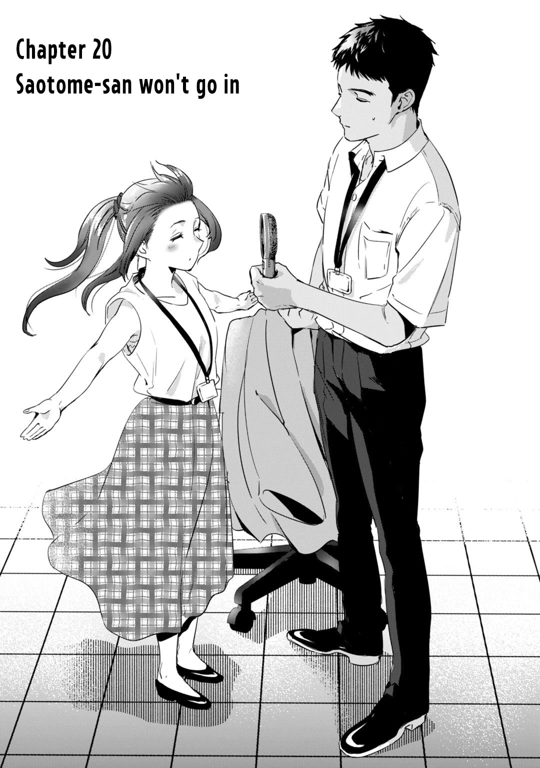It's Fun Having a 300,000 Yen a Month Job Welcoming Home an Onee-san Who Doesn't Find Meaning in a Job That Pays Her 500,000 Yen a Month Chapter 20 page 2 - Chapter 20: Saotome-san won't go in