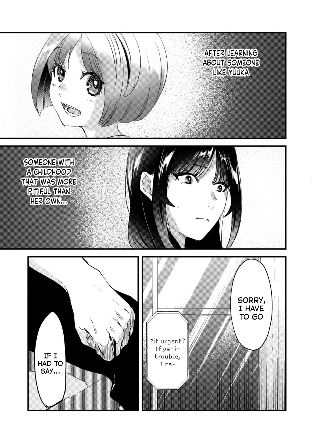 It's Fun Having a 300,000 Yen a Month Job Welcoming Home an Onee-san Who Doesn't Find Meaning in a Job That Pays Her 500,000 Yen a Month Chapter 20 page 32 - Chapter 20: Saotome-san won't go in