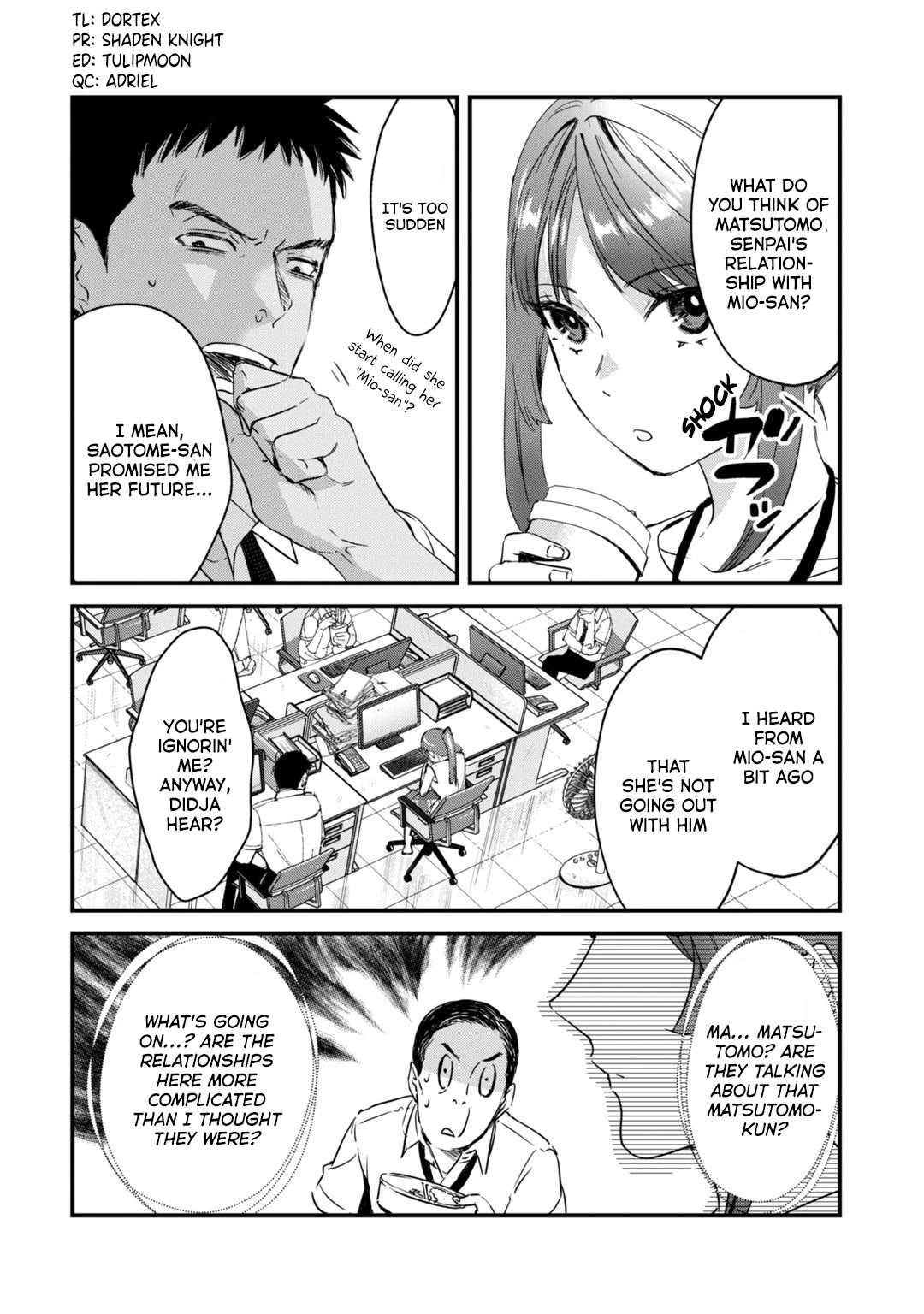 It's Fun Having a 300,000 Yen a Month Job Welcoming Home an Onee-san Who Doesn't Find Meaning in a Job That Pays Her 500,000 Yen a Month Chapter 20 page 5 - Chapter 20: Saotome-san won't go in