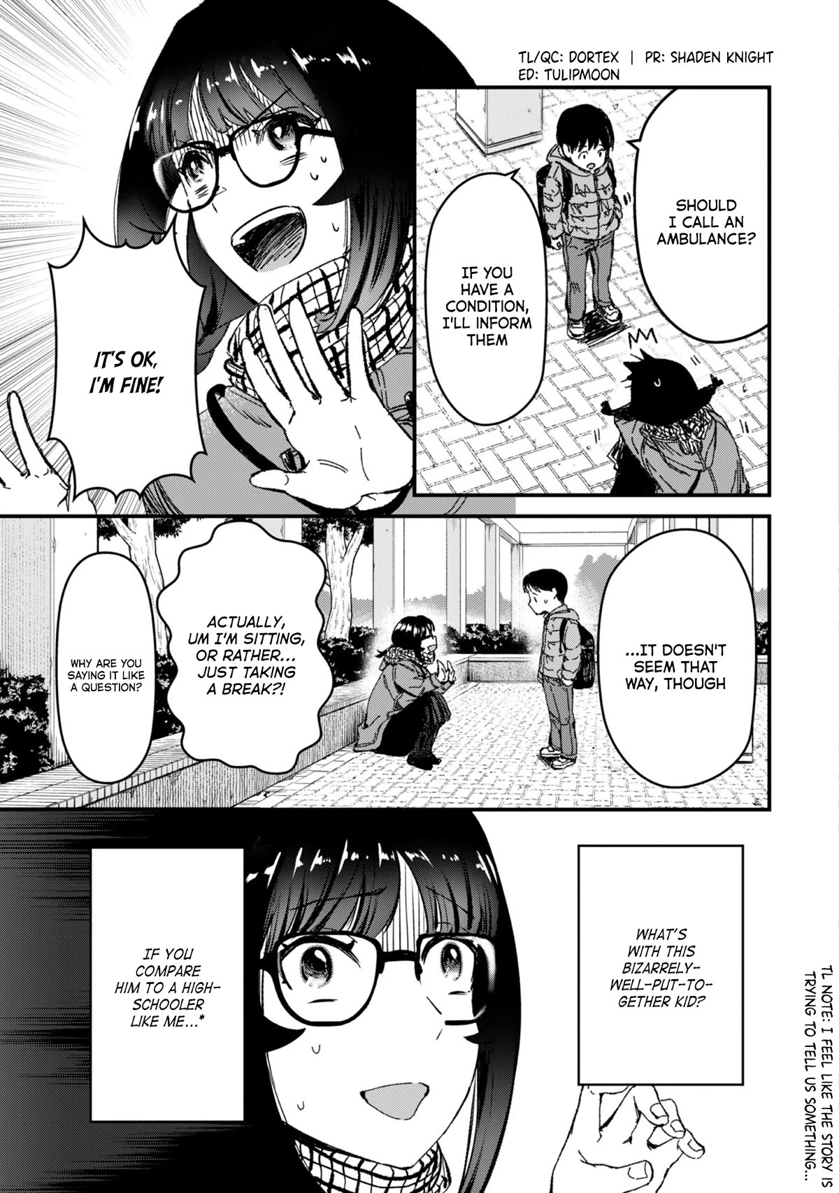 It's Fun Having a 300,000 Yen a Month Job Welcoming Home an Onee-san Who Doesn't Find Meaning in a Job That Pays Her 500,000 Yen a Month Chapter 25 page 4 - Chapter 25: Saotome-san is a highschooler.