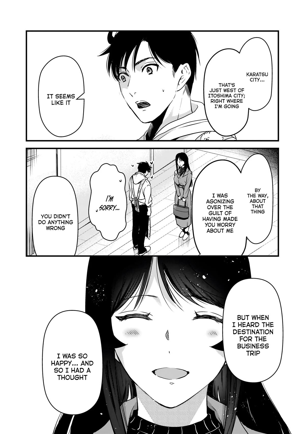 It's Fun Having a 300,000 Yen a Month Job Welcoming Home an Onee-san Who Doesn't Find Meaning in a Job That Pays Her 500,000 Yen a Month Chapter 26 page 31 - Chapter 26: Saotome-san wants to go.