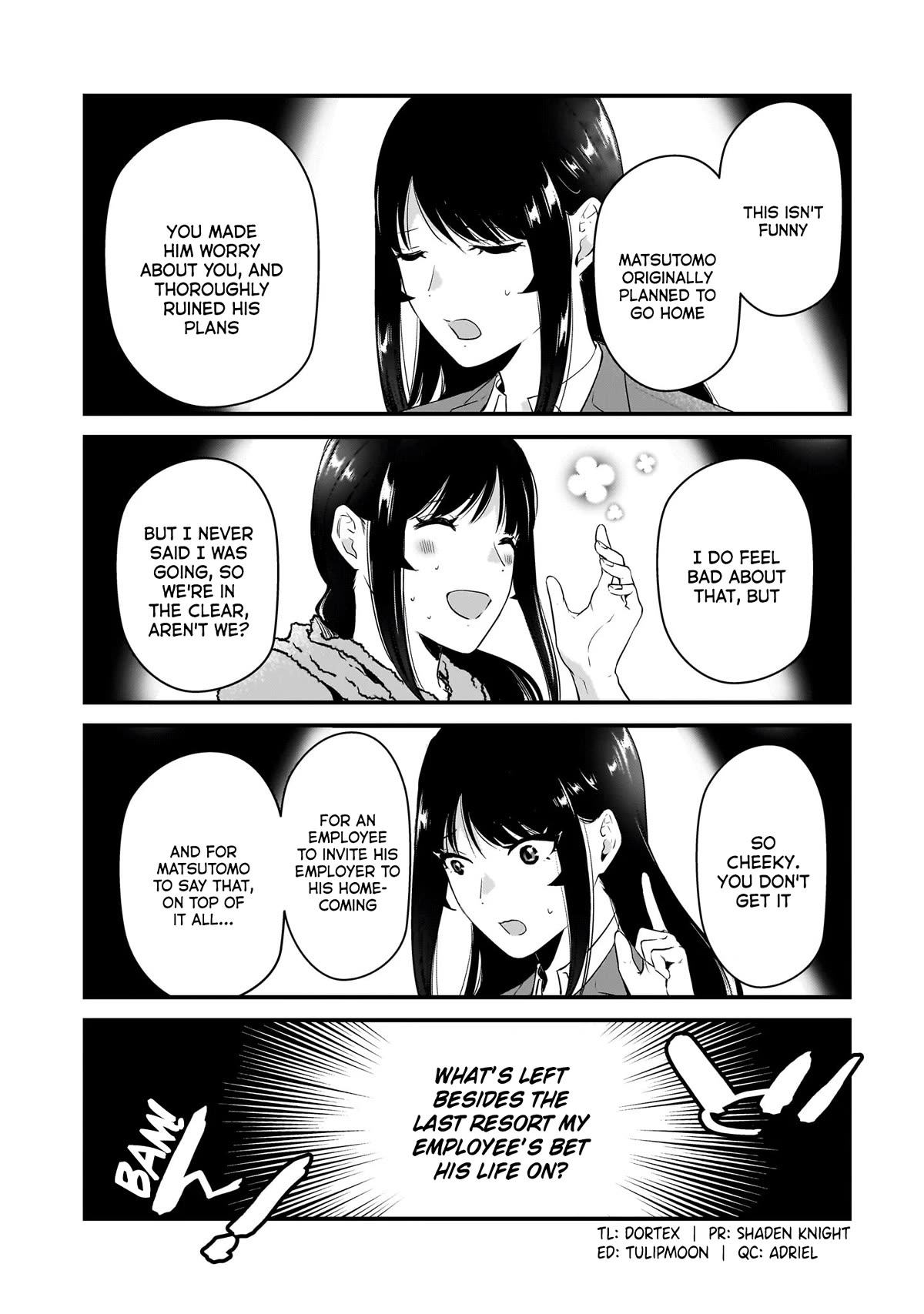 It's Fun Having a 300,000 Yen a Month Job Welcoming Home an Onee-san Who Doesn't Find Meaning in a Job That Pays Her 500,000 Yen a Month Chapter 26 page 4 - Chapter 26: Saotome-san wants to go.