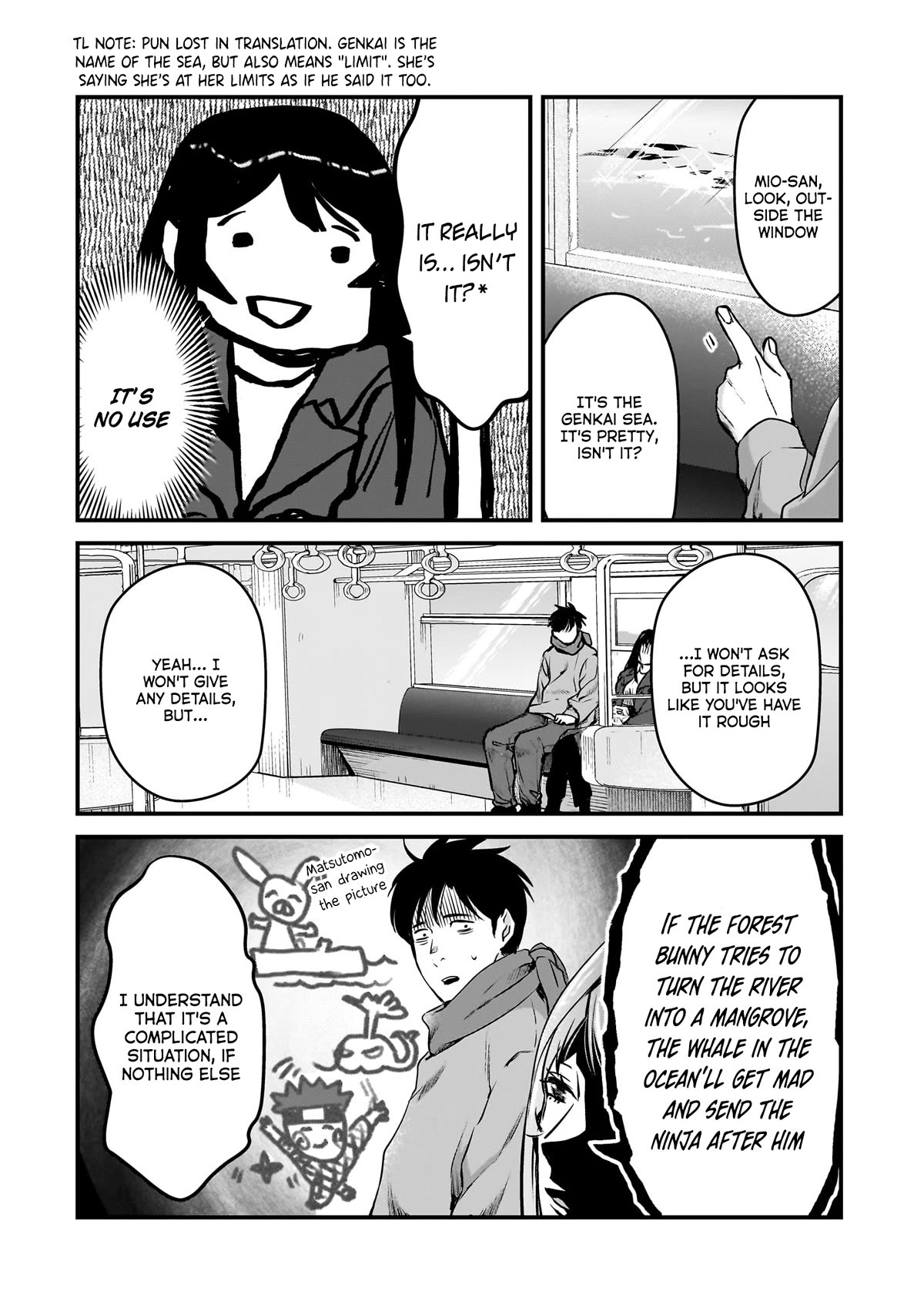 It's Fun Having a 300,000 Yen a Month Job Welcoming Home an Onee-san Who Doesn't Find Meaning in a Job That Pays Her 500,000 Yen a Month Chapter 27 page 13 - Chapter 27: Home with Saotome-san.
