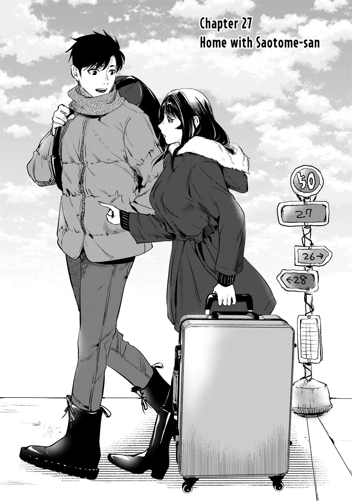 It's Fun Having a 300,000 Yen a Month Job Welcoming Home an Onee-san Who Doesn't Find Meaning in a Job That Pays Her 500,000 Yen a Month Chapter 27 page 2 - Chapter 27: Home with Saotome-san.
