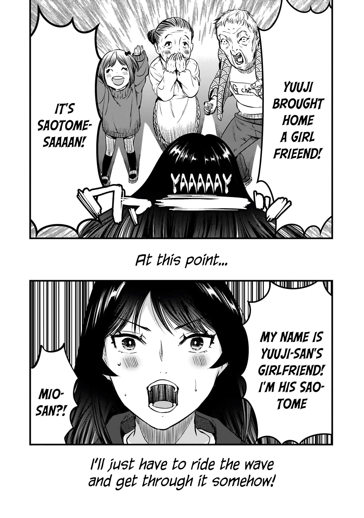 It's Fun Having a 300,000 Yen a Month Job Welcoming Home an Onee-san Who Doesn't Find Meaning in a Job That Pays Her 500,000 Yen a Month Chapter 27 page 25 - Chapter 27: Home with Saotome-san.