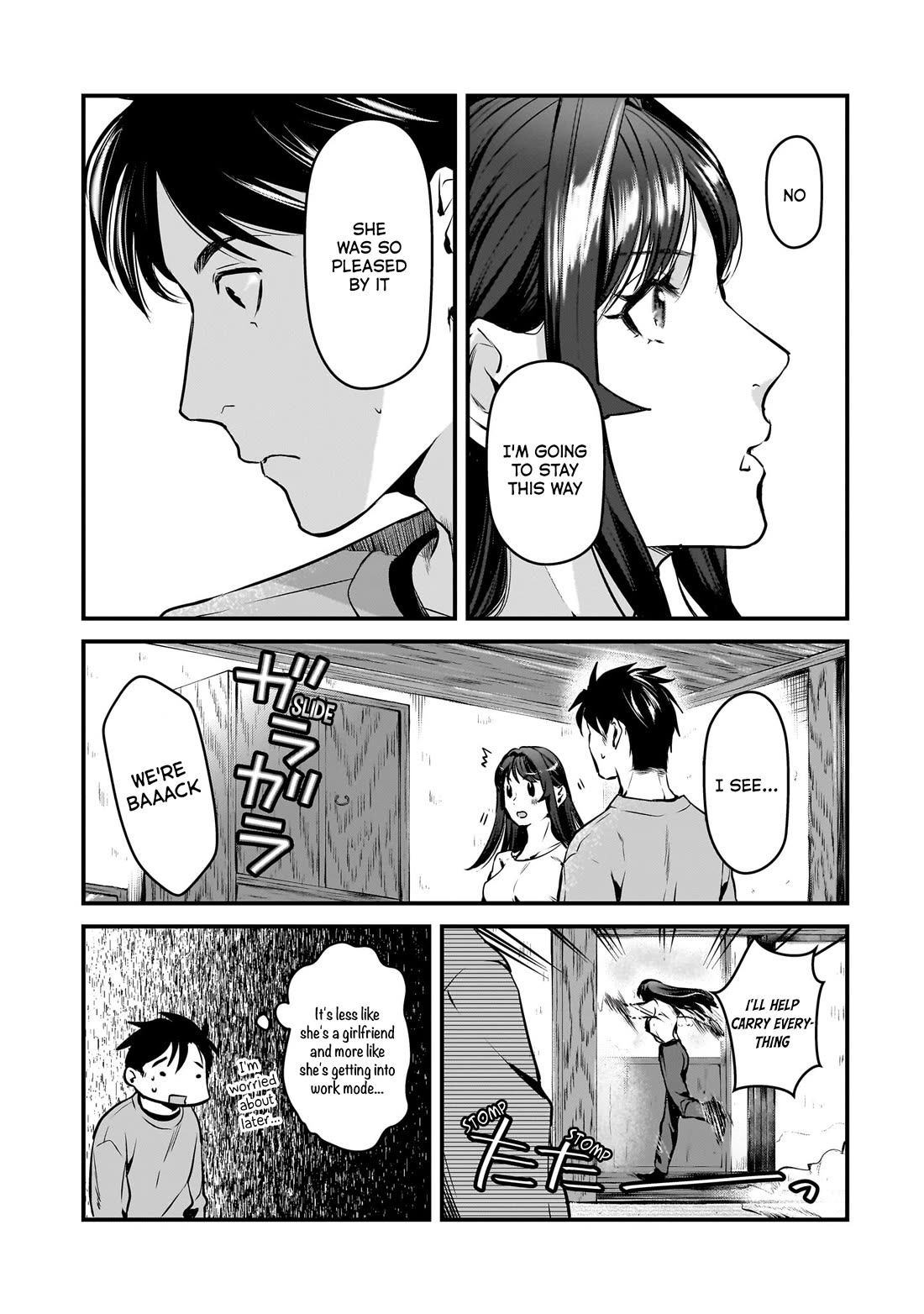 It's Fun Having a 300,000 Yen a Month Job Welcoming Home an Onee-san Who Doesn't Find Meaning in a Job That Pays Her 500,000 Yen a Month Chapter 28 page 15 - Chapter 28: Saotome-san wants to act