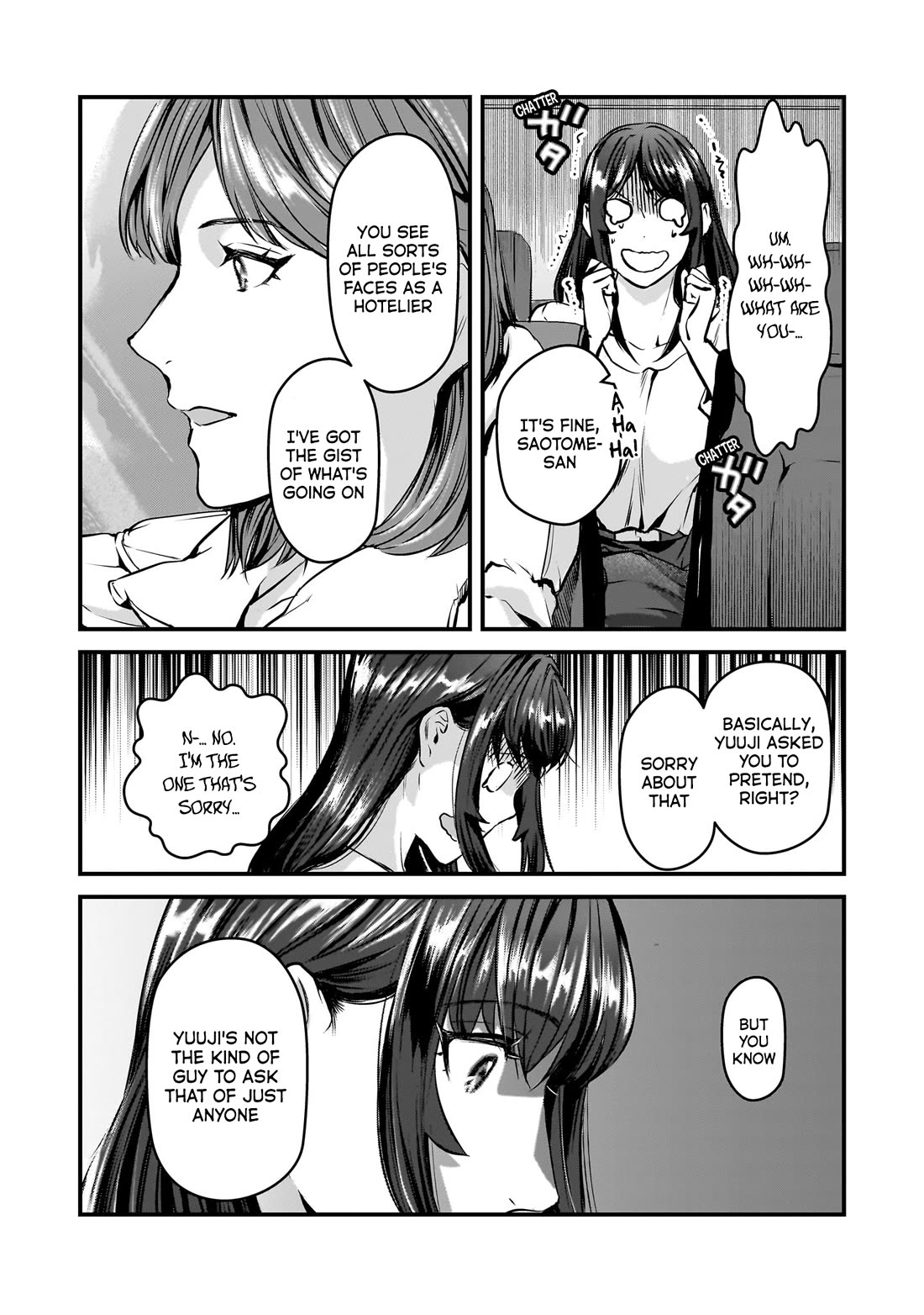 It's Fun Having a 300,000 Yen a Month Job Welcoming Home an Onee-san Who Doesn't Find Meaning in a Job That Pays Her 500,000 Yen a Month Chapter 28 page 21 - Chapter 28: Saotome-san wants to act