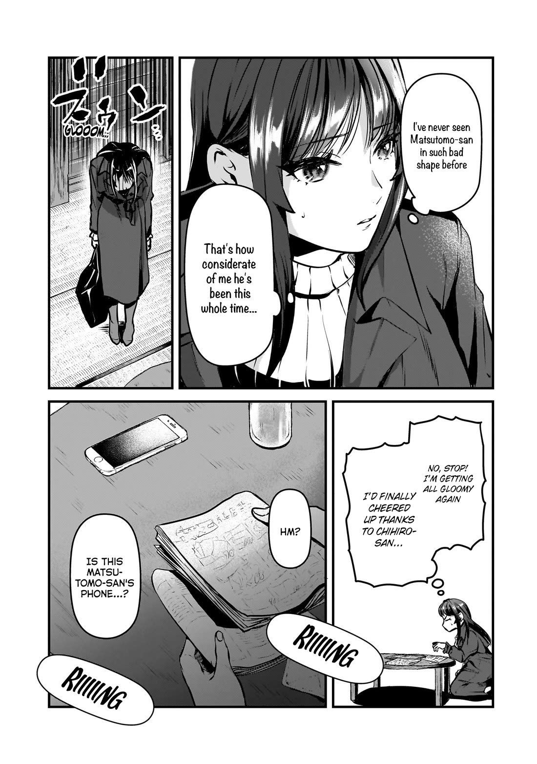 It's Fun Having a 300,000 Yen a Month Job Welcoming Home an Onee-san Who Doesn't Find Meaning in a Job That Pays Her 500,000 Yen a Month Chapter 28 page 28 - Chapter 28: Saotome-san wants to act
