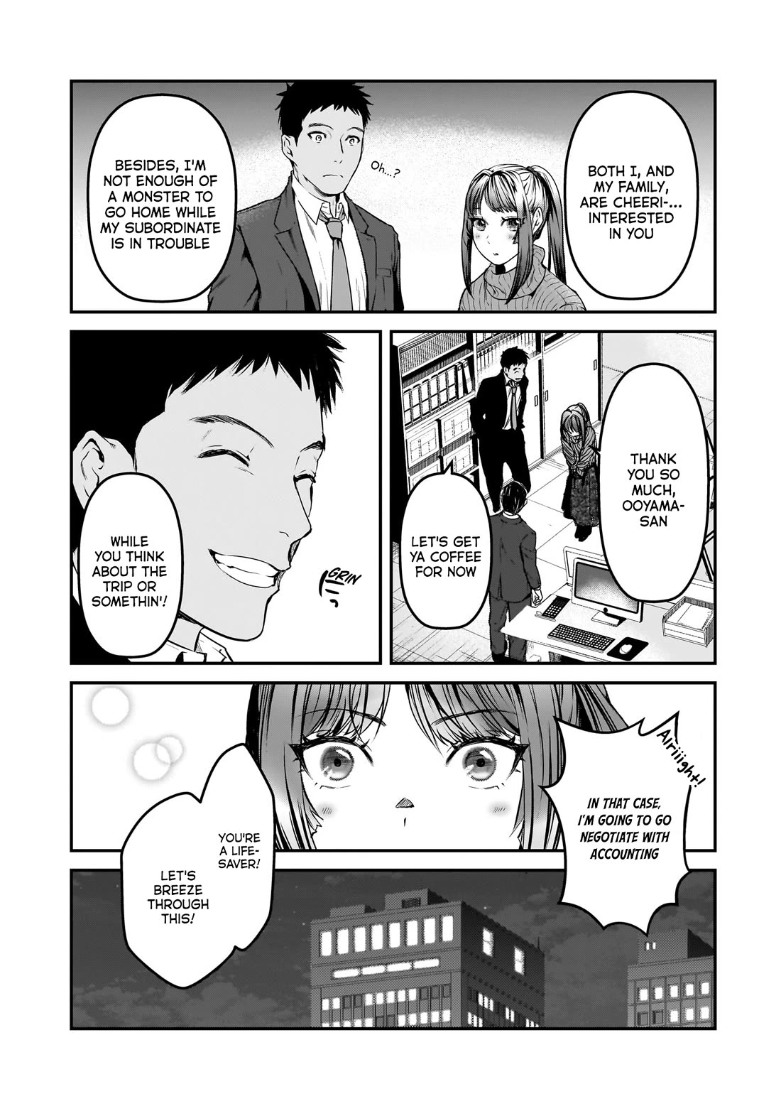 It's Fun Having a 300,000 Yen a Month Job Welcoming Home an Onee-san Who Doesn't Find Meaning in a Job That Pays Her 500,000 Yen a Month Chapter 29 page 11 - Chapter 29: Mio-san doesn't want to go home.