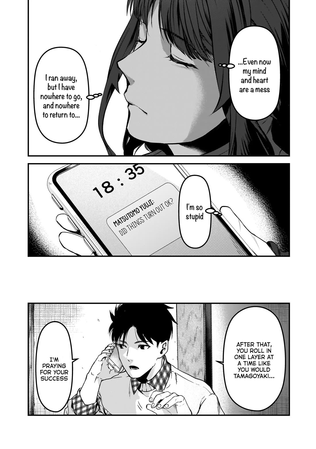 It's Fun Having a 300,000 Yen a Month Job Welcoming Home an Onee-san Who Doesn't Find Meaning in a Job That Pays Her 500,000 Yen a Month Chapter 29 page 17 - Chapter 29: Mio-san doesn't want to go home.
