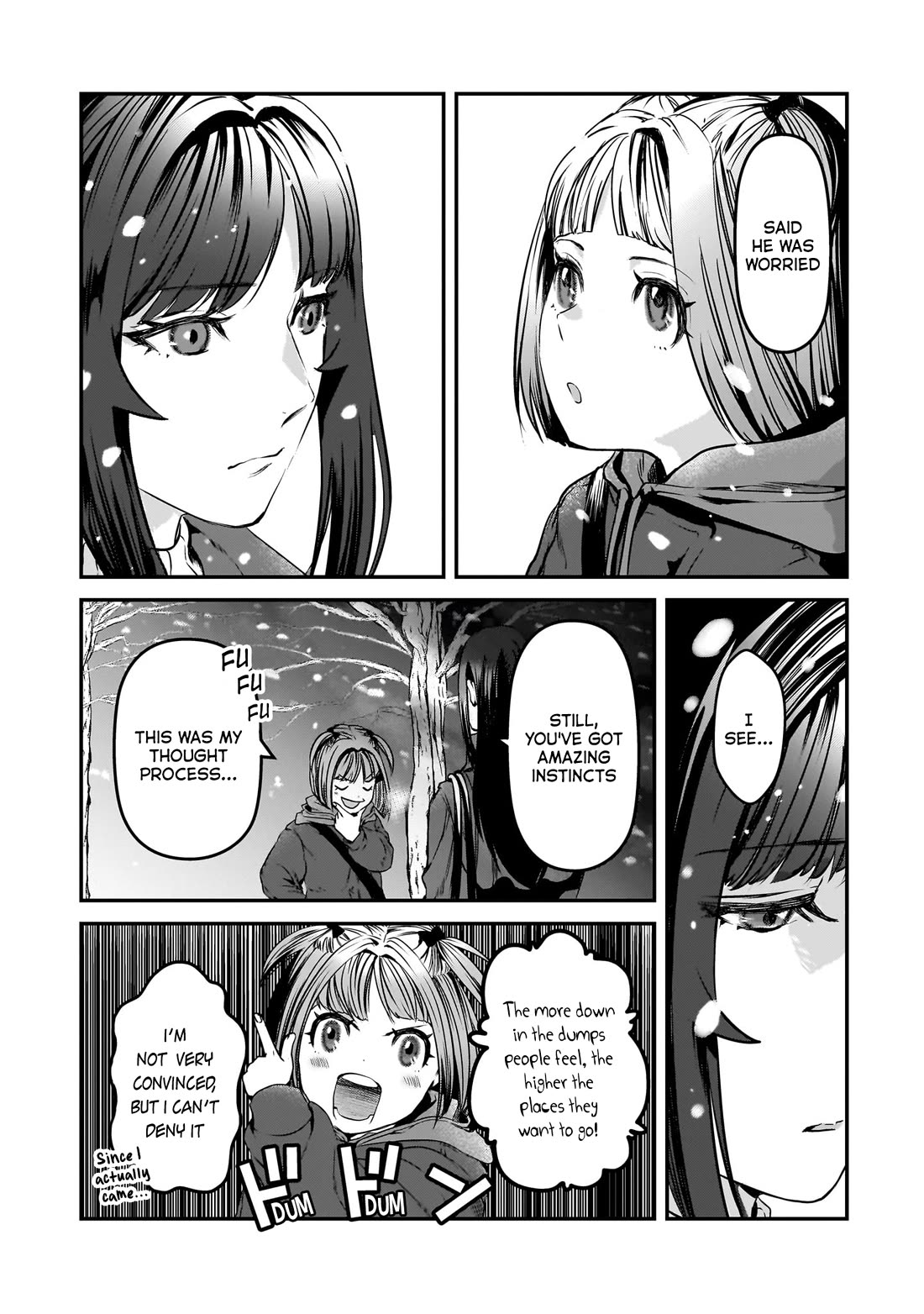 It's Fun Having a 300,000 Yen a Month Job Welcoming Home an Onee-san Who Doesn't Find Meaning in a Job That Pays Her 500,000 Yen a Month Chapter 29 page 32 - Chapter 29: Mio-san doesn't want to go home.