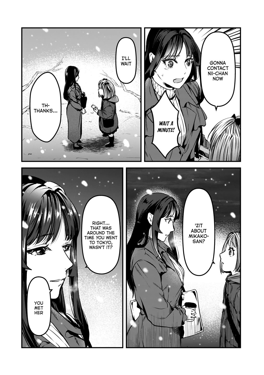 It's Fun Having a 300,000 Yen a Month Job Welcoming Home an Onee-san Who Doesn't Find Meaning in a Job That Pays Her 500,000 Yen a Month Chapter 29 page 33 - Chapter 29: Mio-san doesn't want to go home.